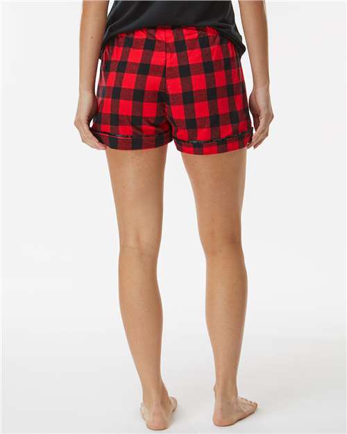 Women's Flannel Shorts - BW6501 73