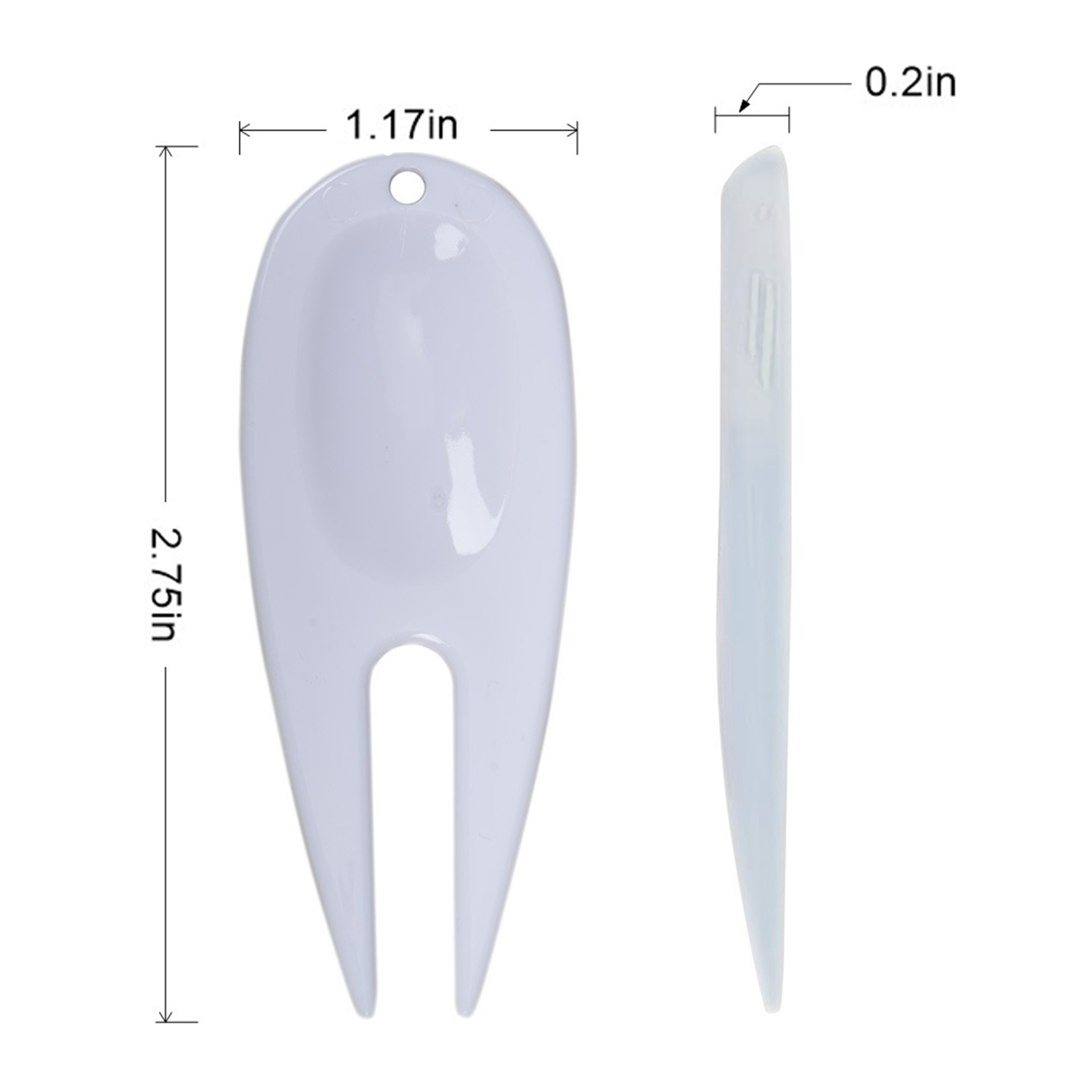 Plastic Golf Divot Repair Tool 4