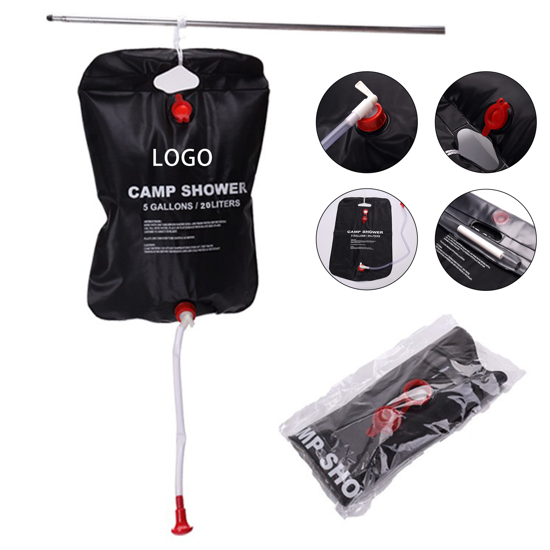 20L Solar Shower Bag 1