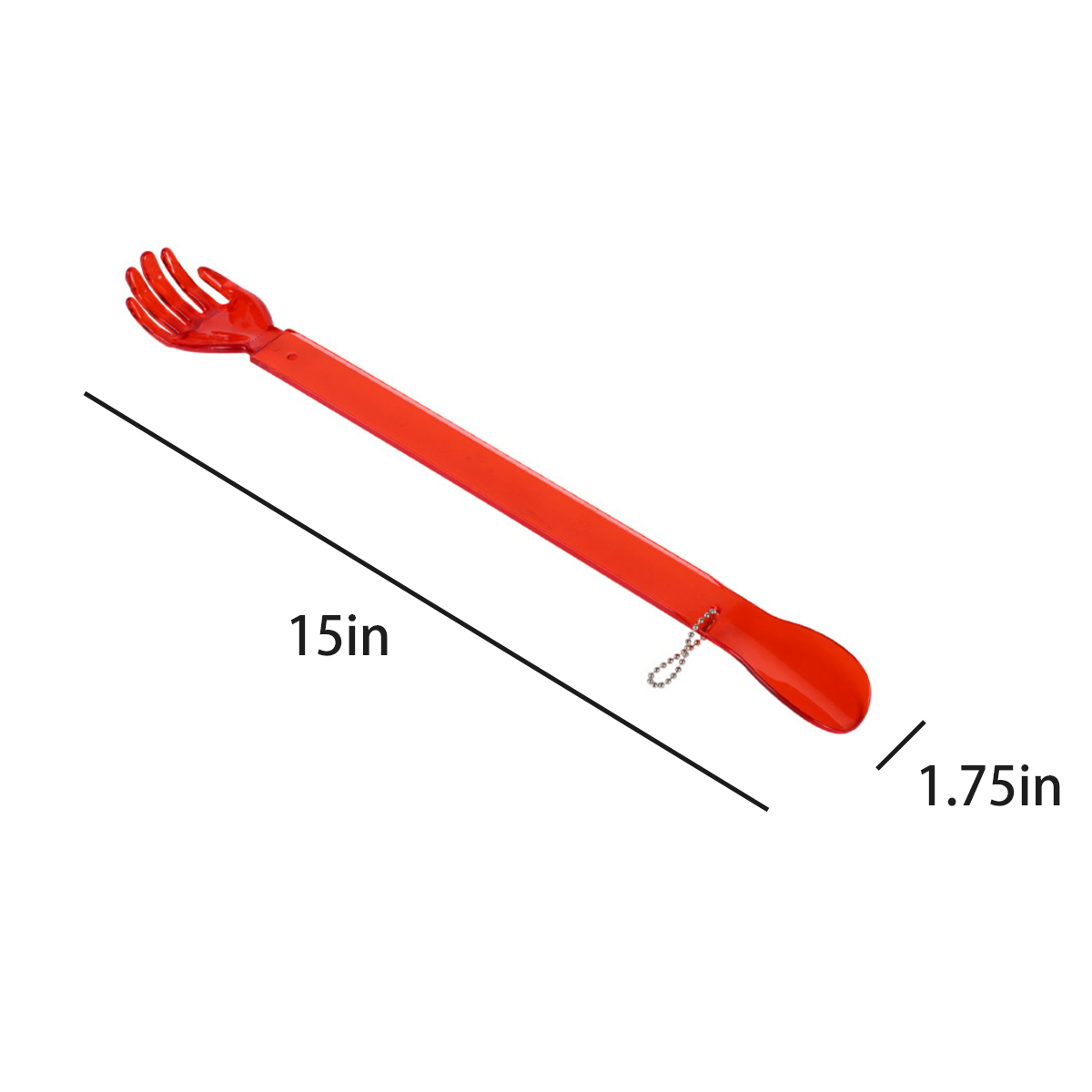Ergonomic Back Scratcher with Shoe Horn 2