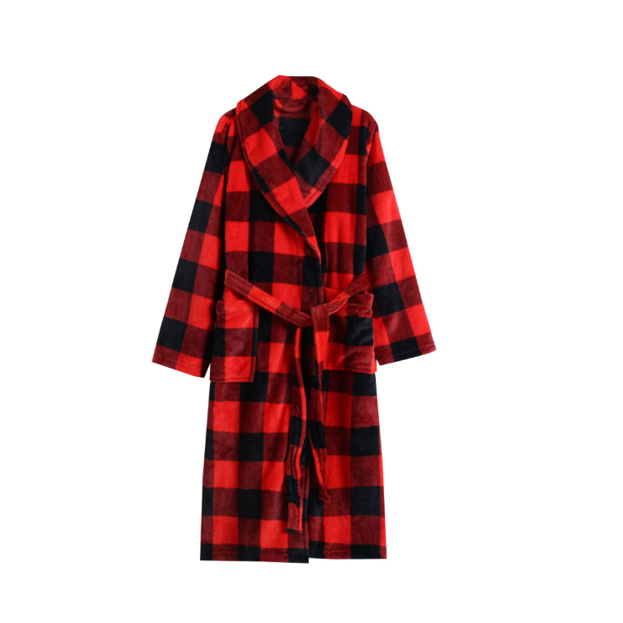 MOQ 25 PCS Soft Long Flannel Nightgown Bathrobe 14