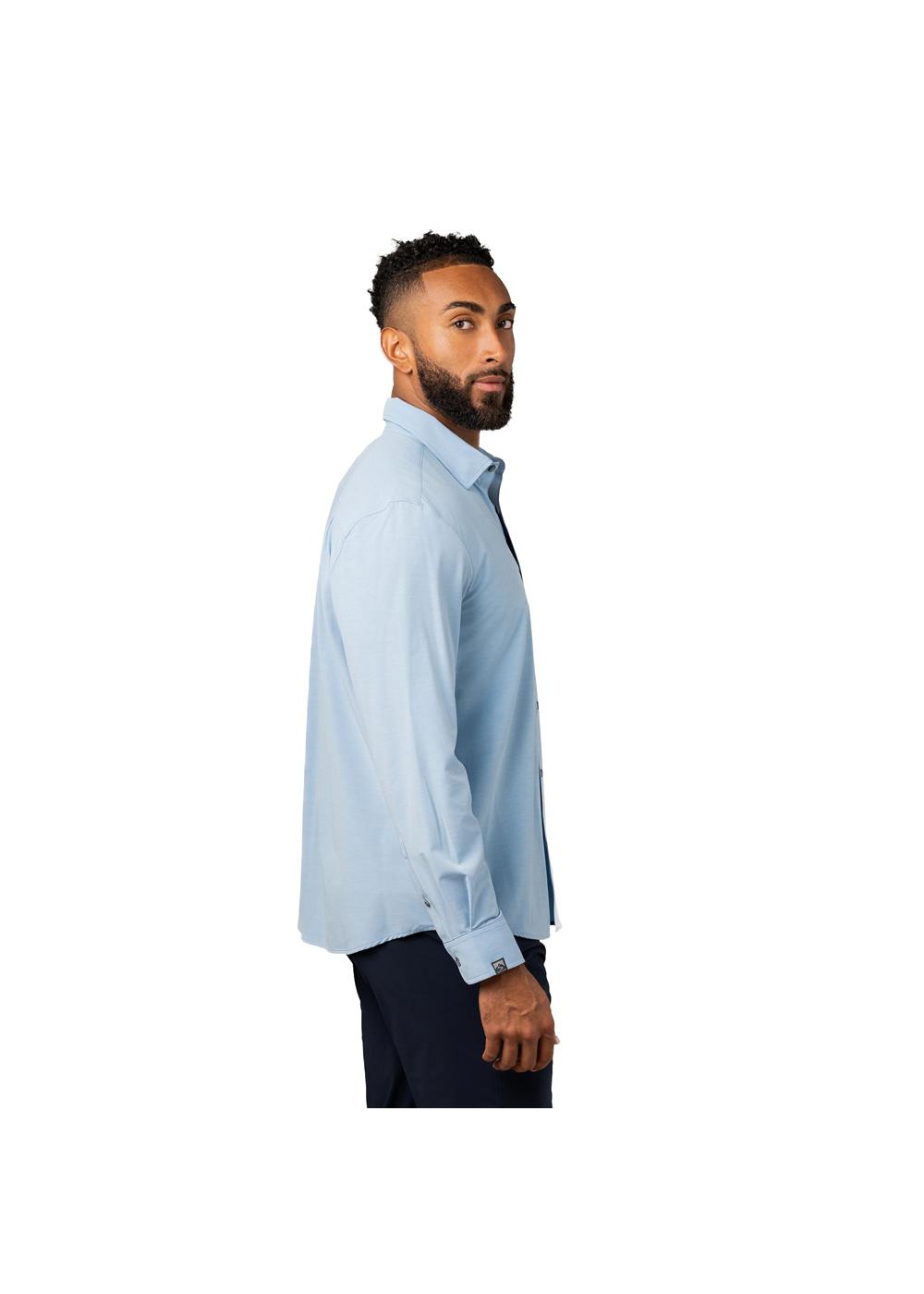 Storm Creek Men's Prodigy Soft Poly/Cotton Blend Button Down 17