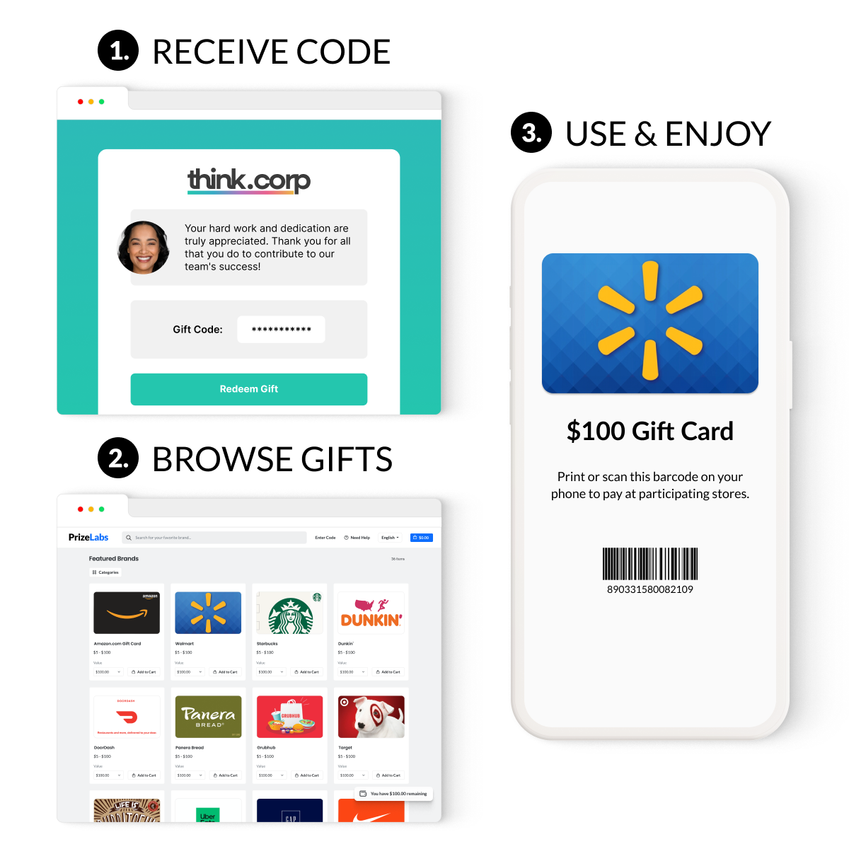 Walmart Gift Card 6