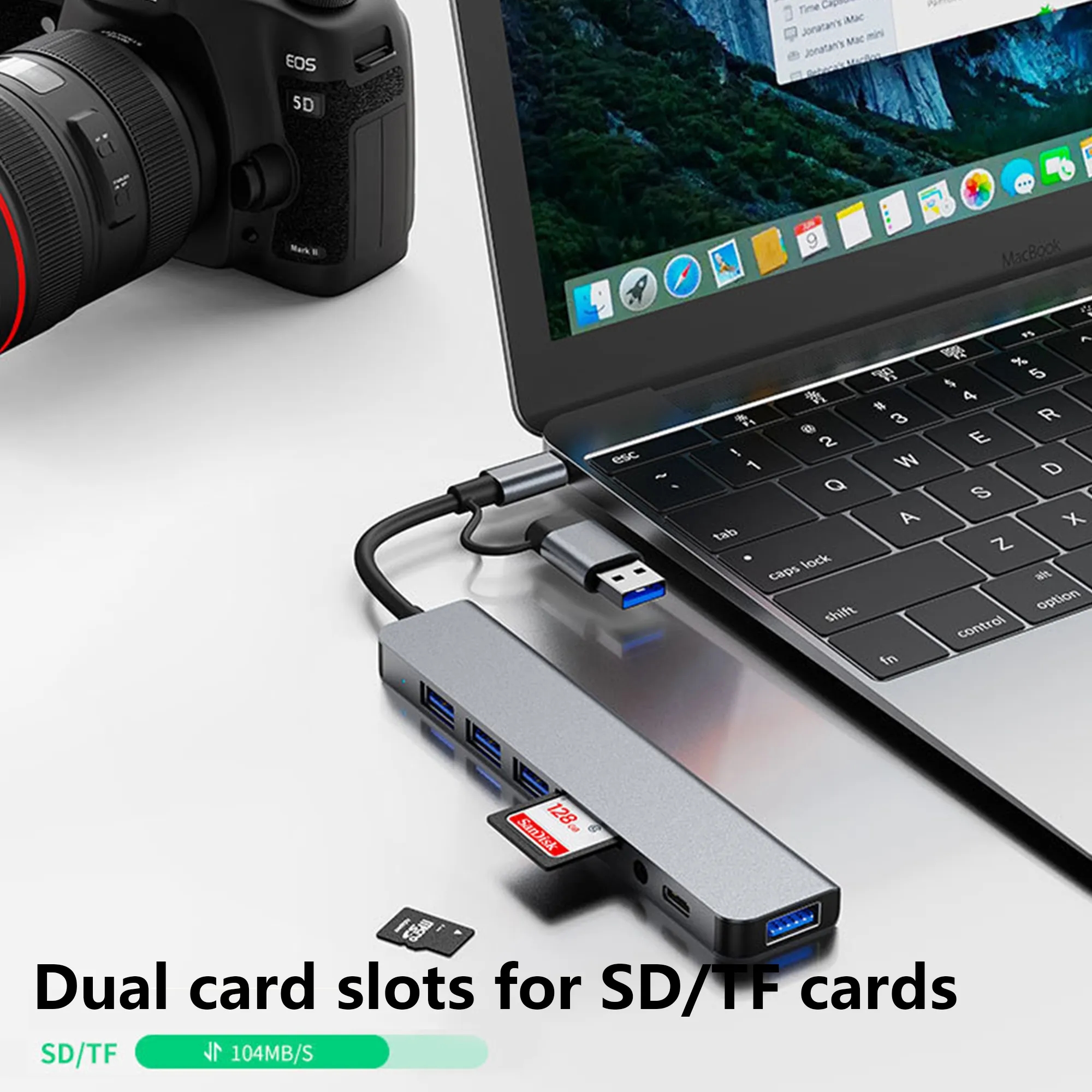 8 In 1 USB-C Hub Adapter 7