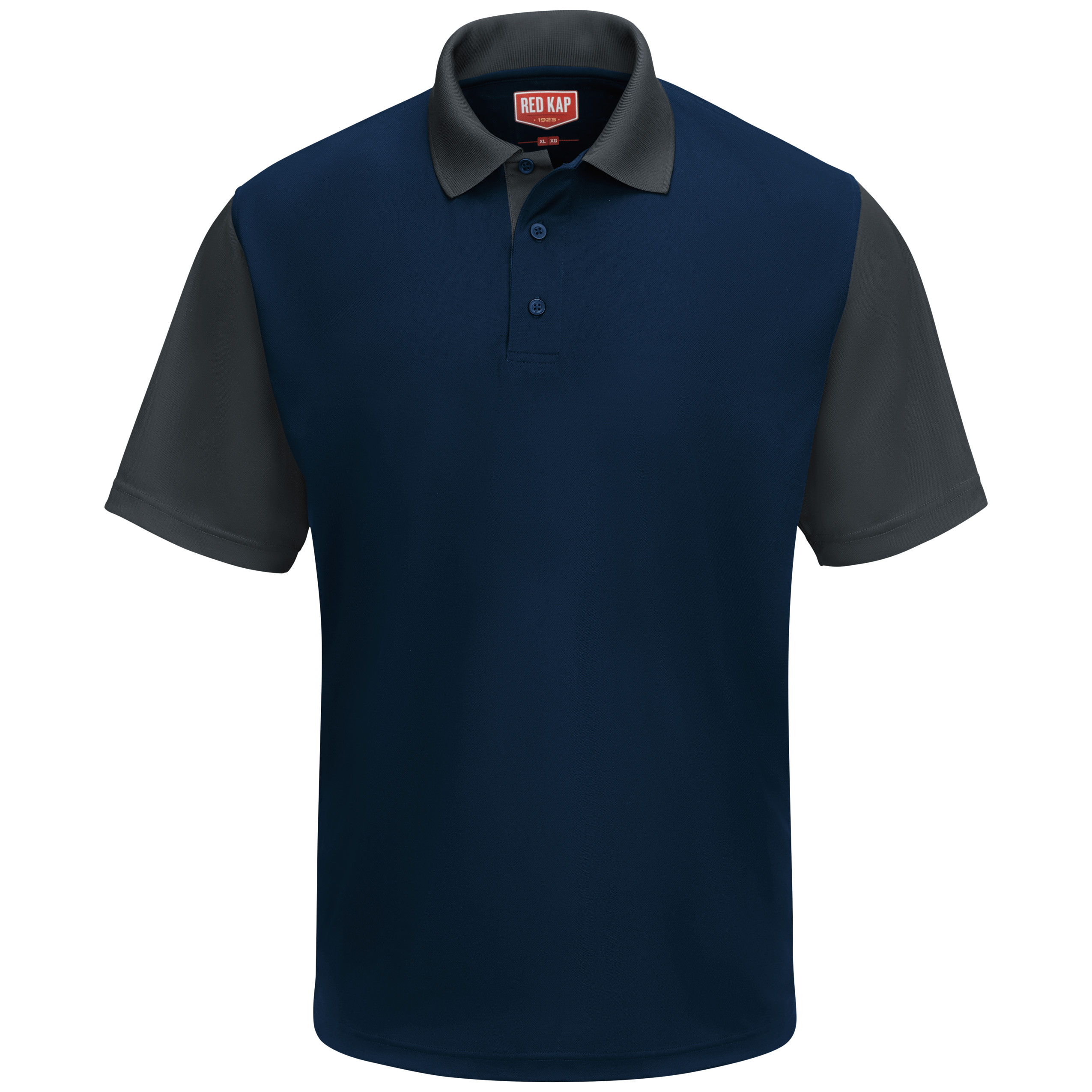 Red Kap® Men's Short Sleeve Performance Knit® Color-Block Polo 2