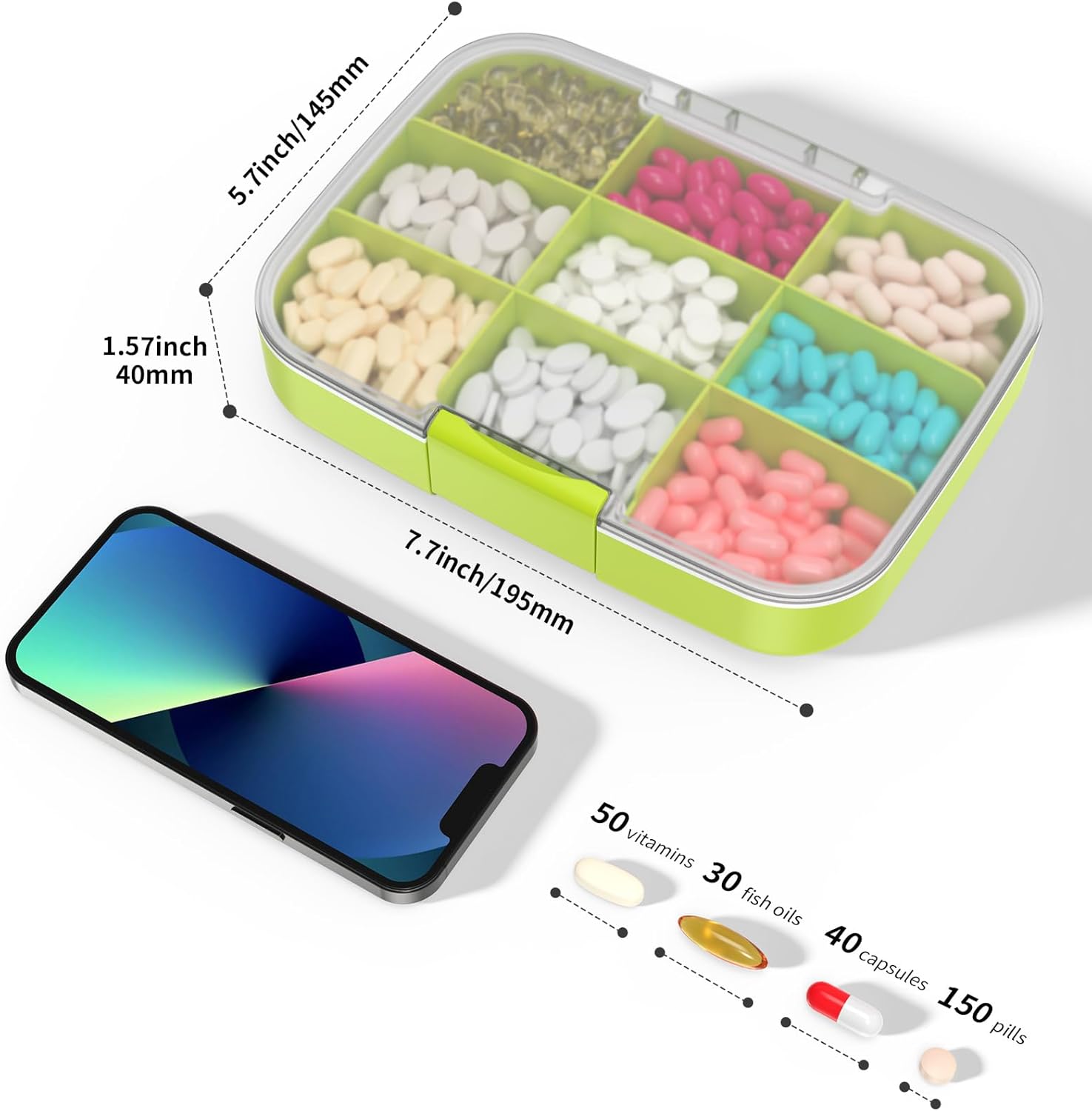 Travel Medicine Organizer 3