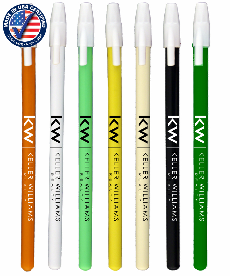 Union Printed, Mini Stick Pen W/Clip 1