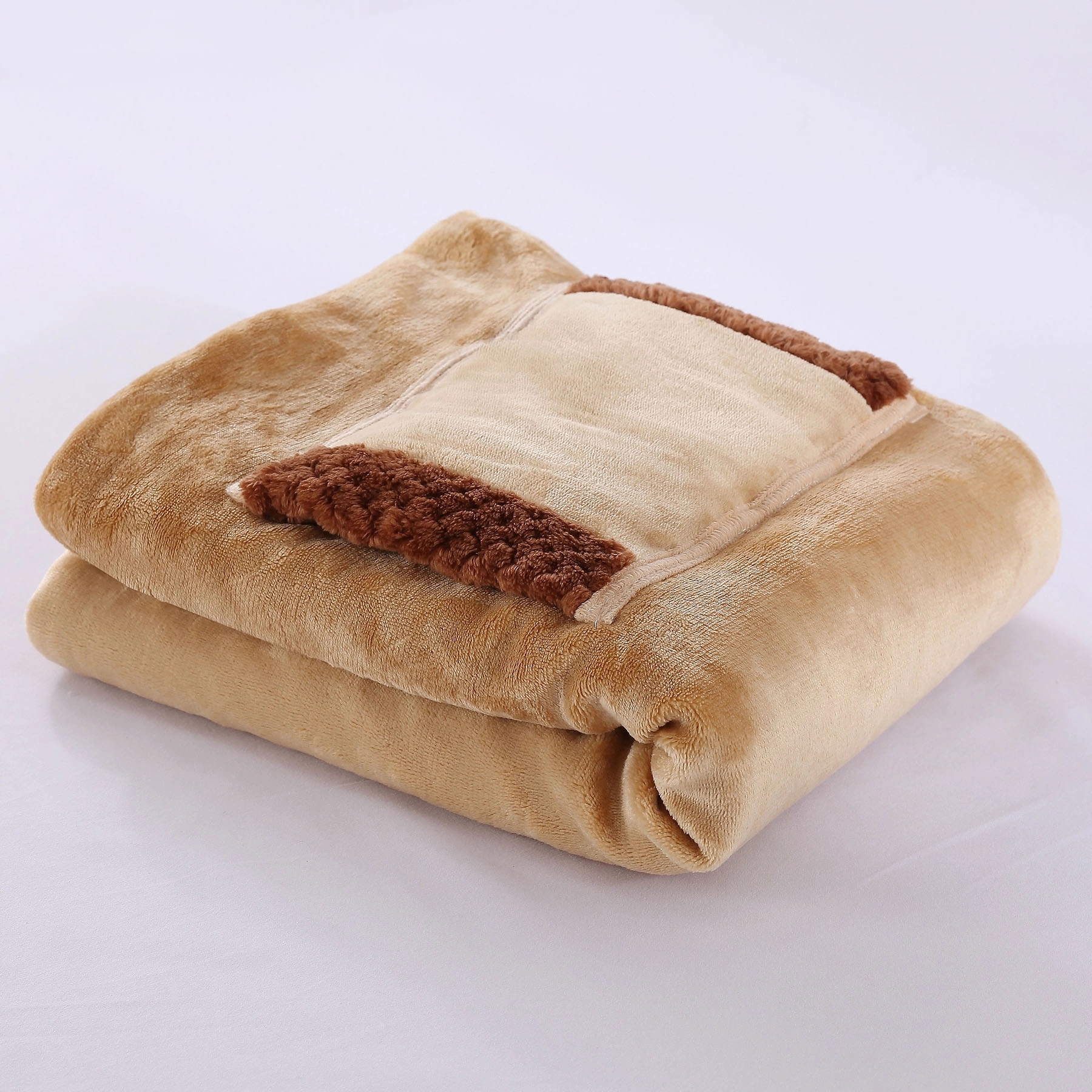 Sherpa Berber Fleece Electric Blanket Heated Poncho Wrap 7