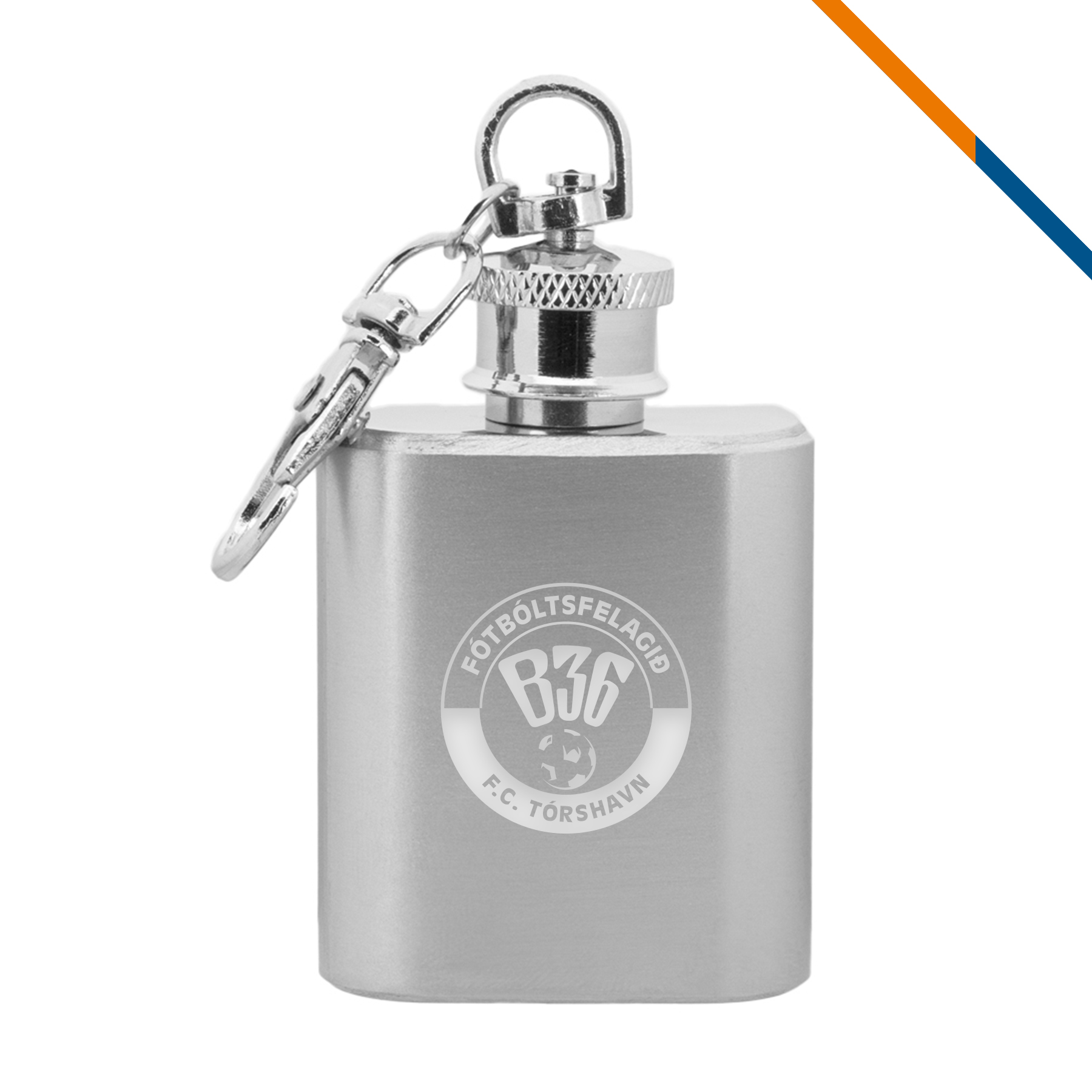 Levie Keychain Hip Flask - 1 OZ. 4