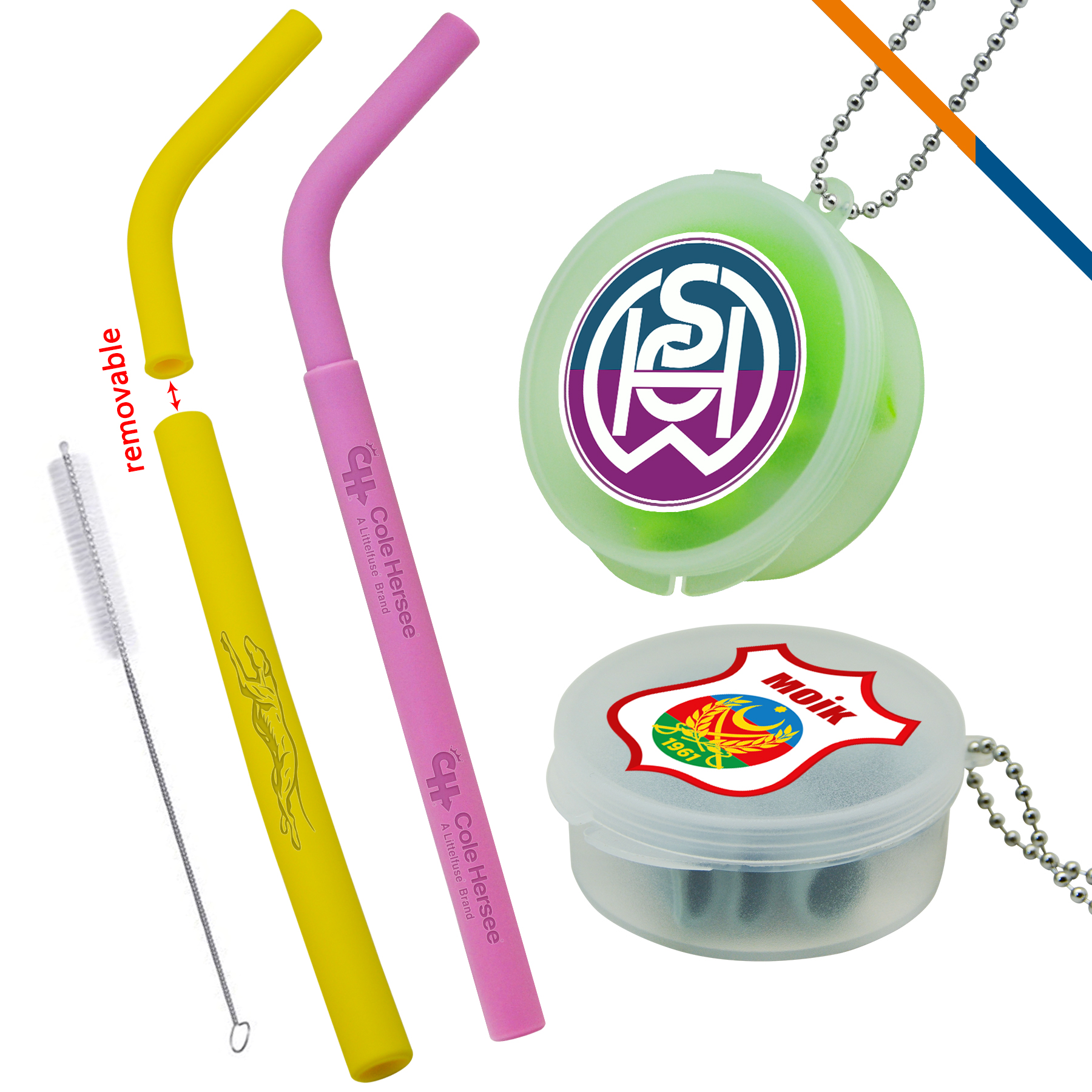 Sunshine Silicone Straws 2