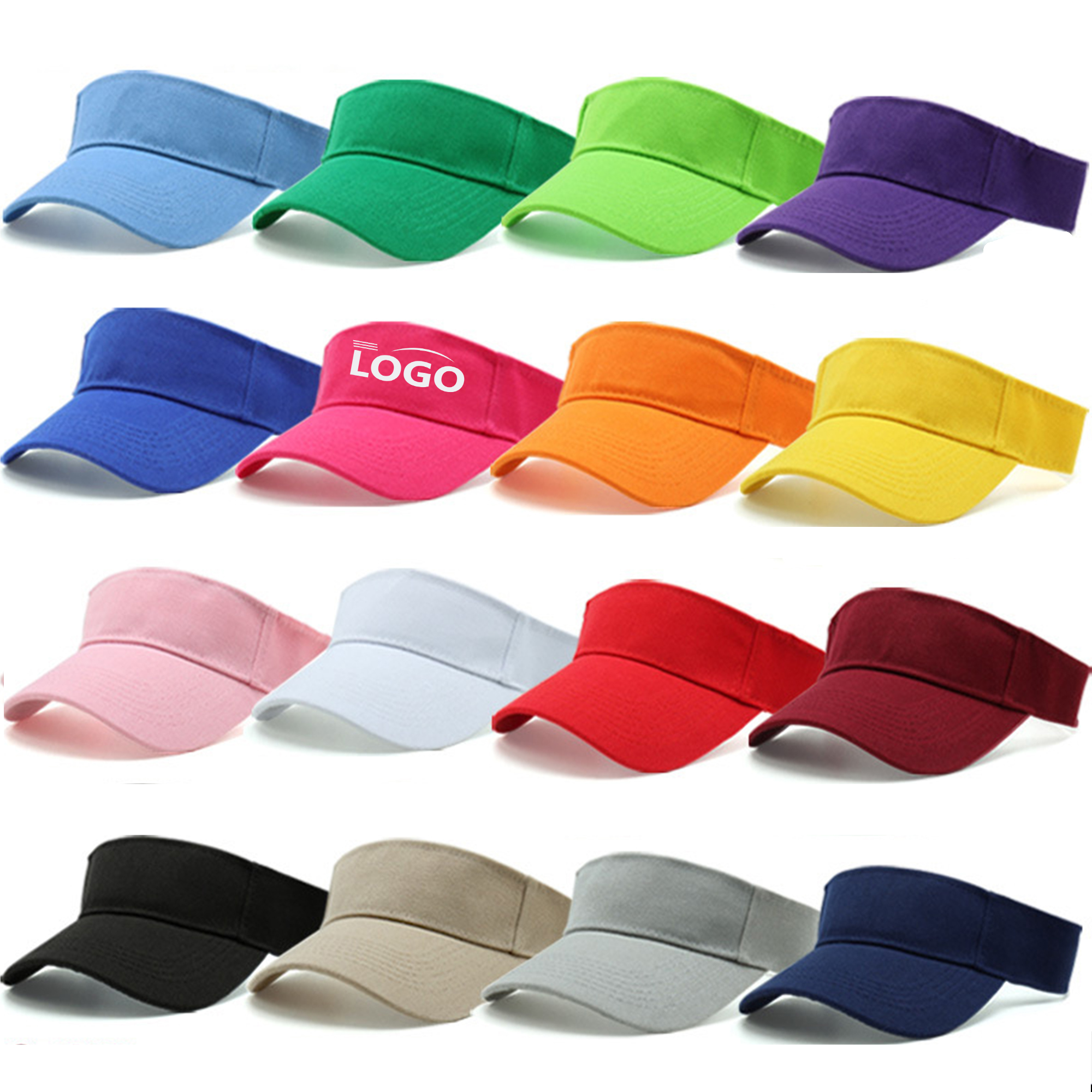 Sun Visor Caps Adjustable 2