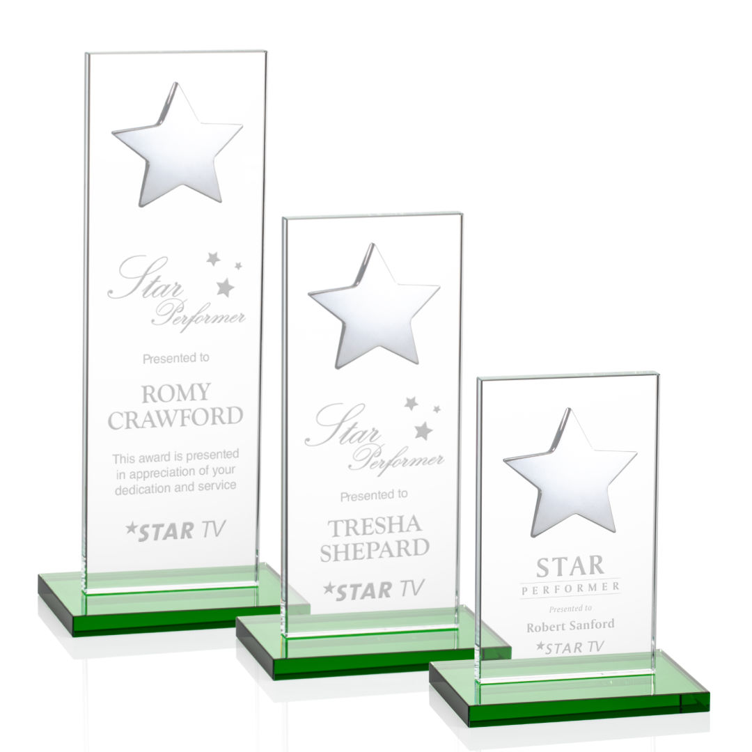 Dallas Star Award - Green/Silver 4