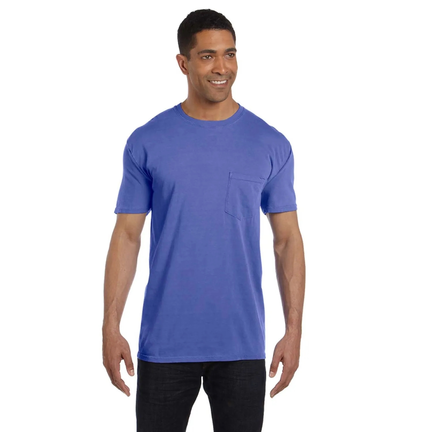 COMFORT COLORS ADULT HEAVYWEIGHT 6.1 OZ. POCKET T-SHIRT 78