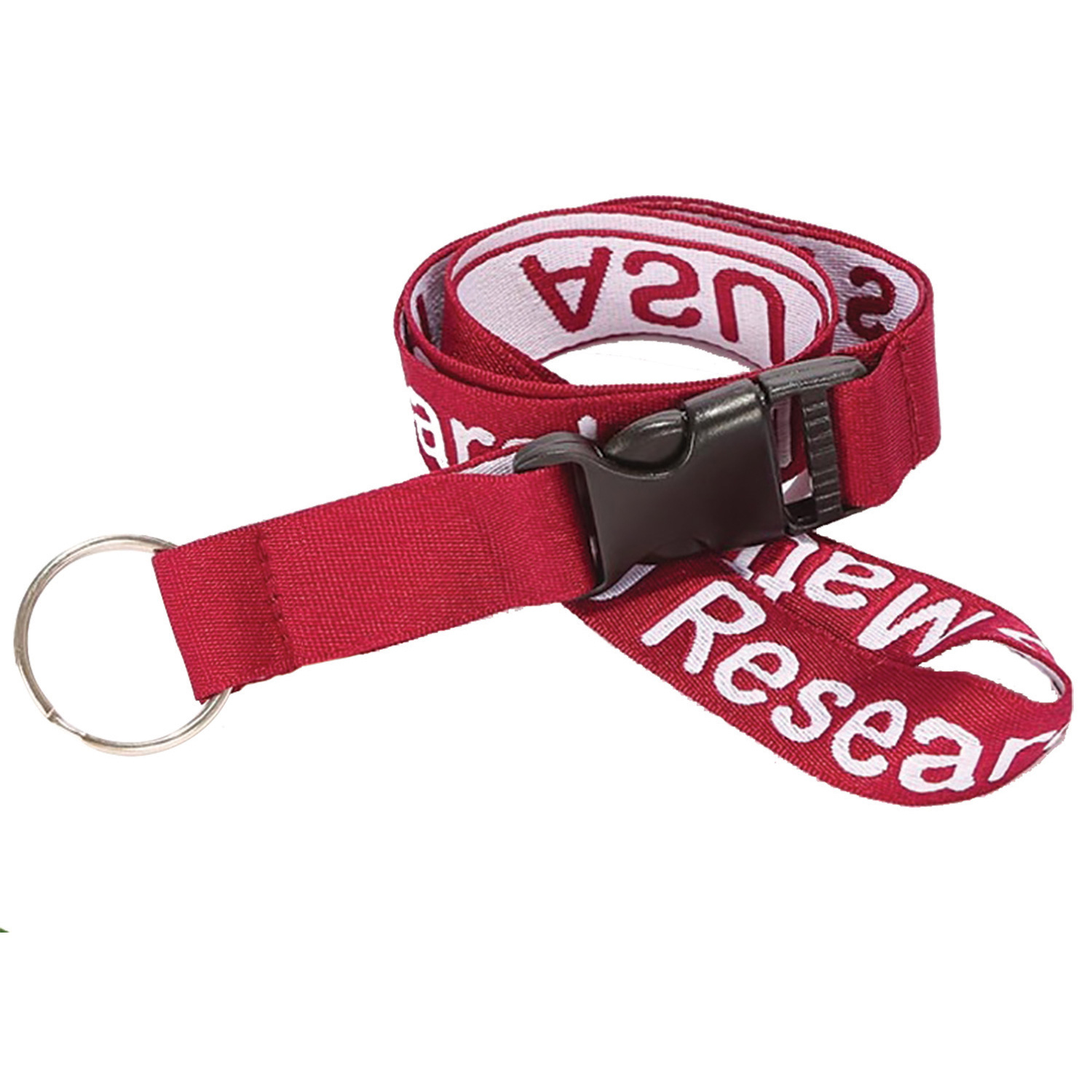 5/8" Woven Lanyards with Detachable Buckle Release 4
