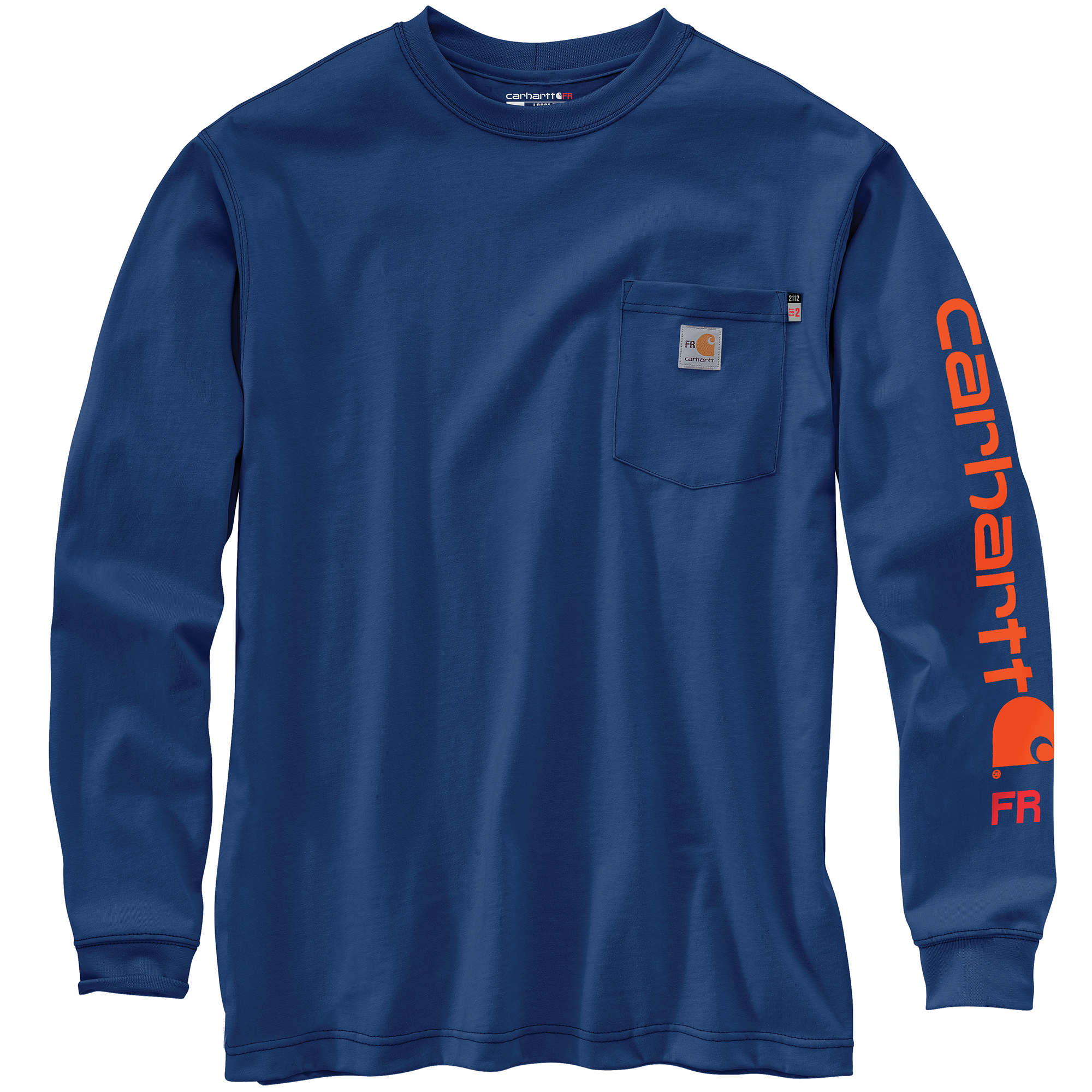 Carhartt Mens FR Force Irvine Loose LS Logo T-Shirt 2