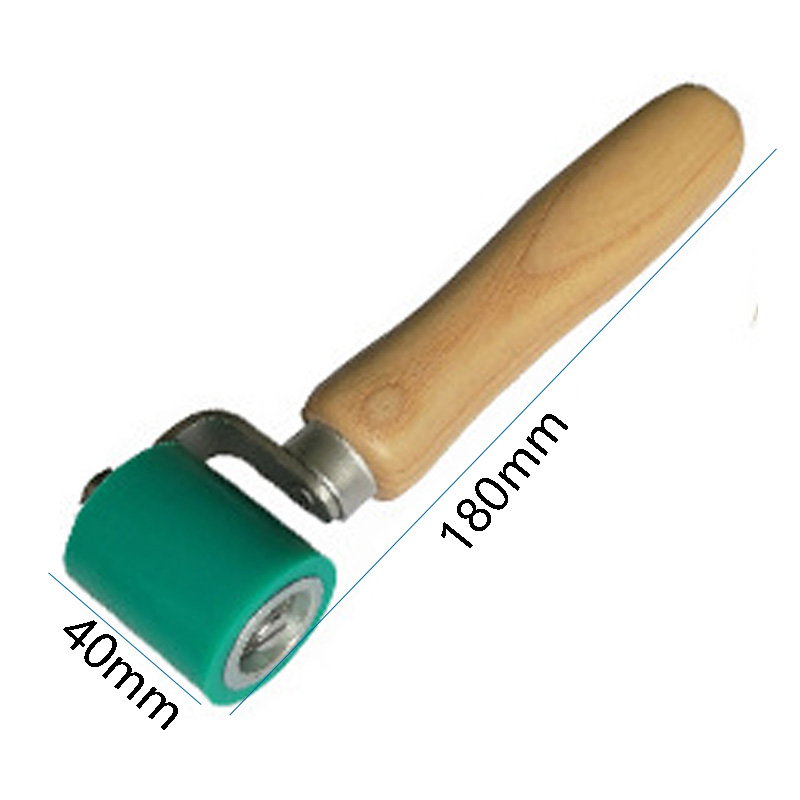 40mm Silicone Wallpaper Seam Damping Roller Tool for PVC/TPO/EPDM 2