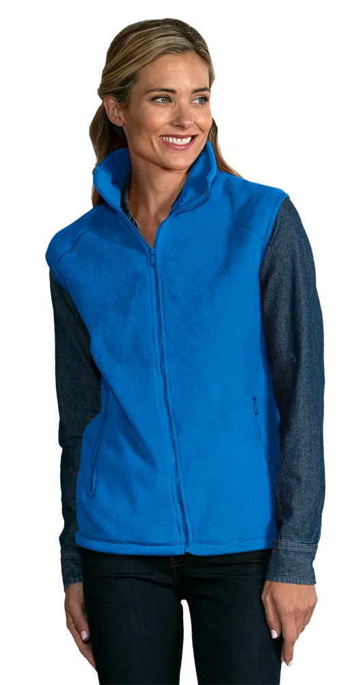 Adult Micro Fleece Zip Front Vest 61