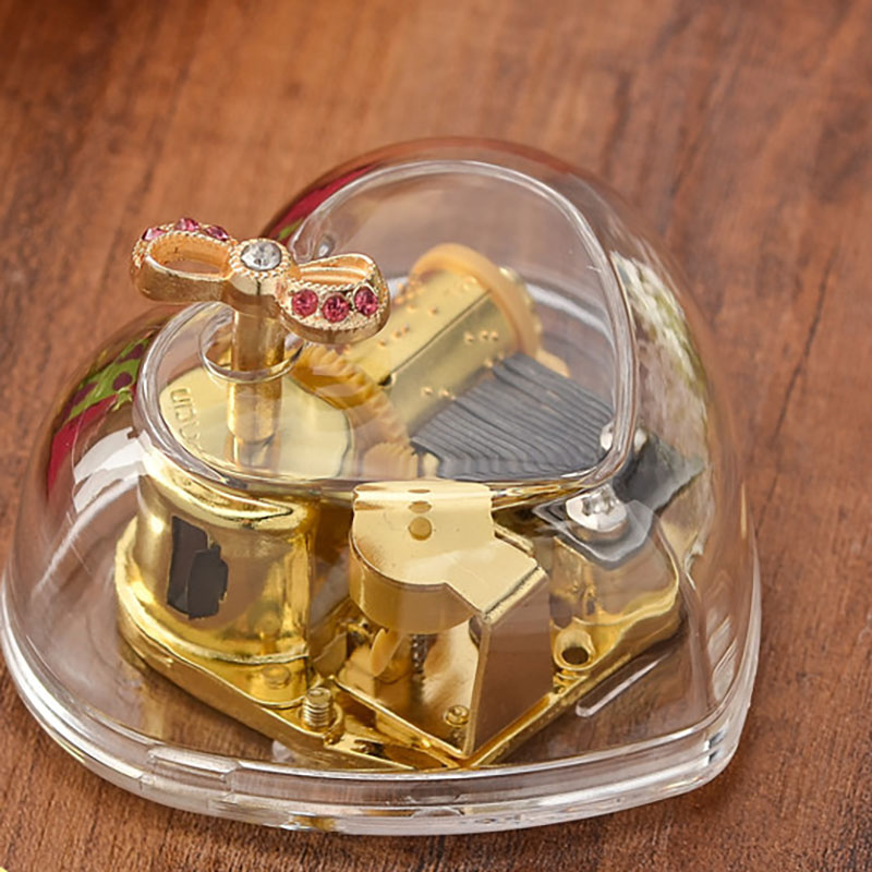 Transparent Acrylic Music Box 3