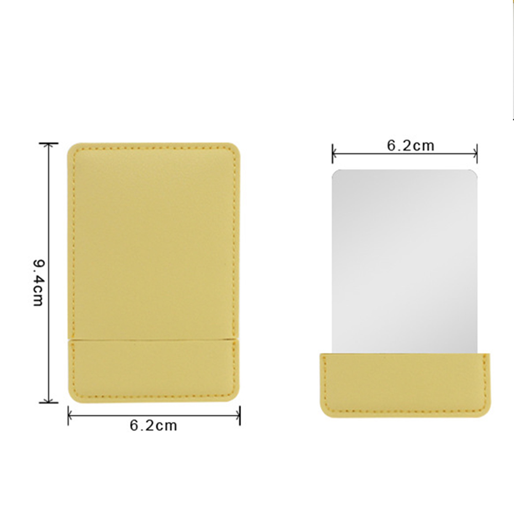 Portable stainless steel makeup mirror 3
