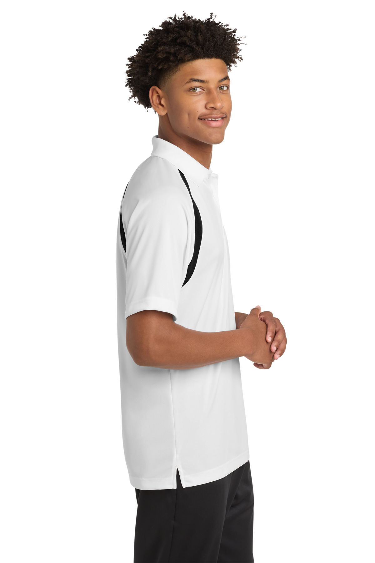Sport-Tek Dry Zone Colorblock Raglan Polo. T476 16