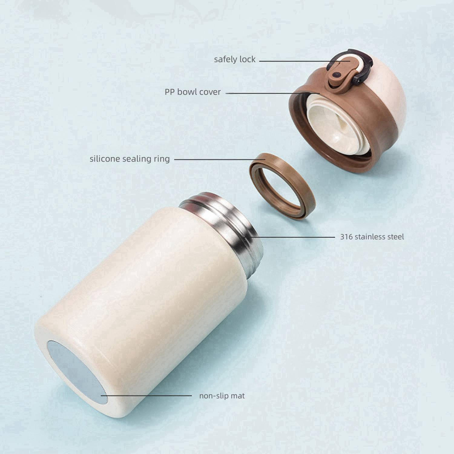 10 Oz Portable Mini Pocket Stainless Steel Insulated Cup 4