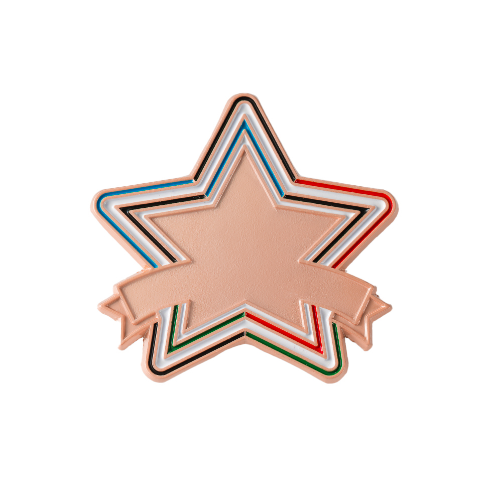 Full Color Star Name Badges 10