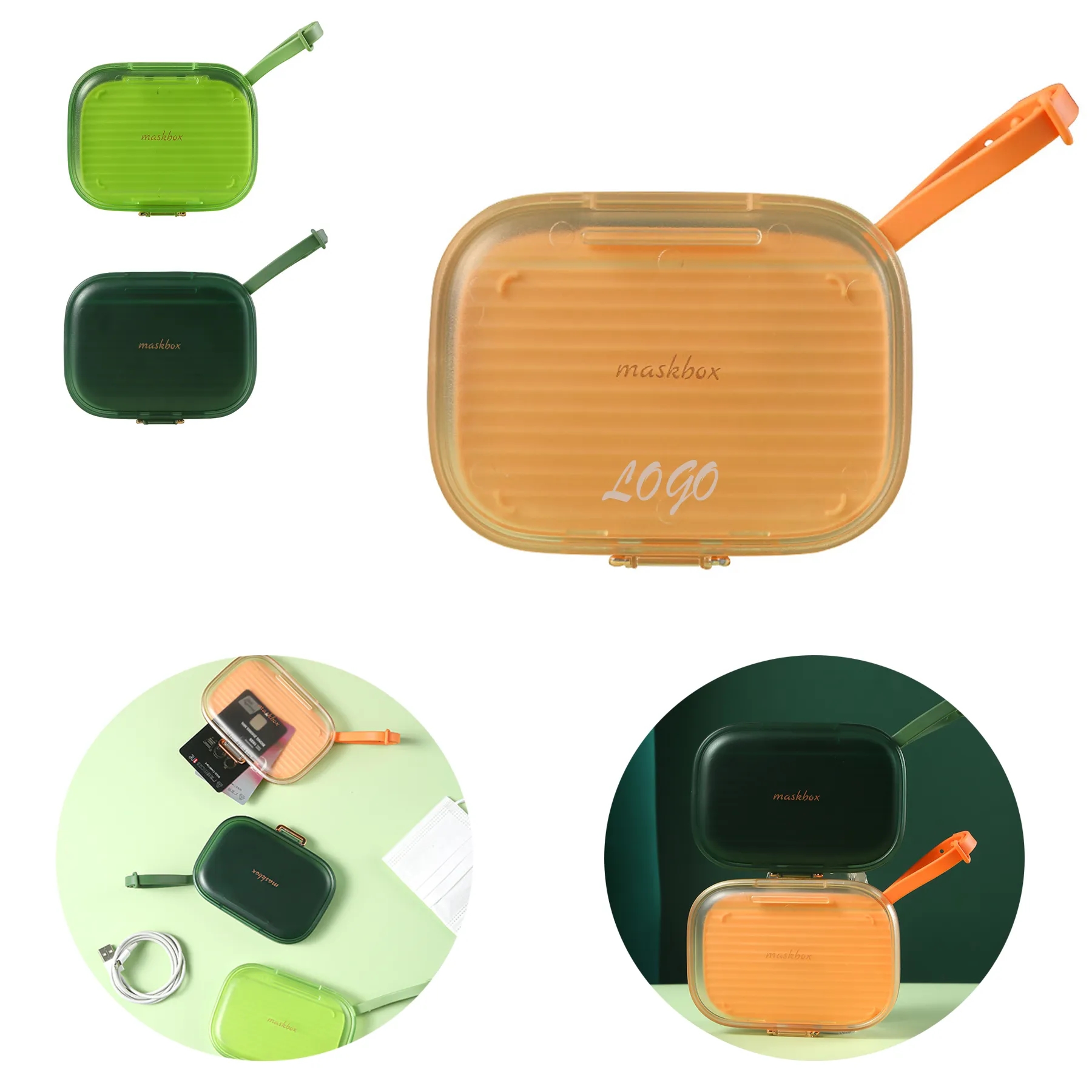 Portable Dust-Proof Face Mask Storage Case 4