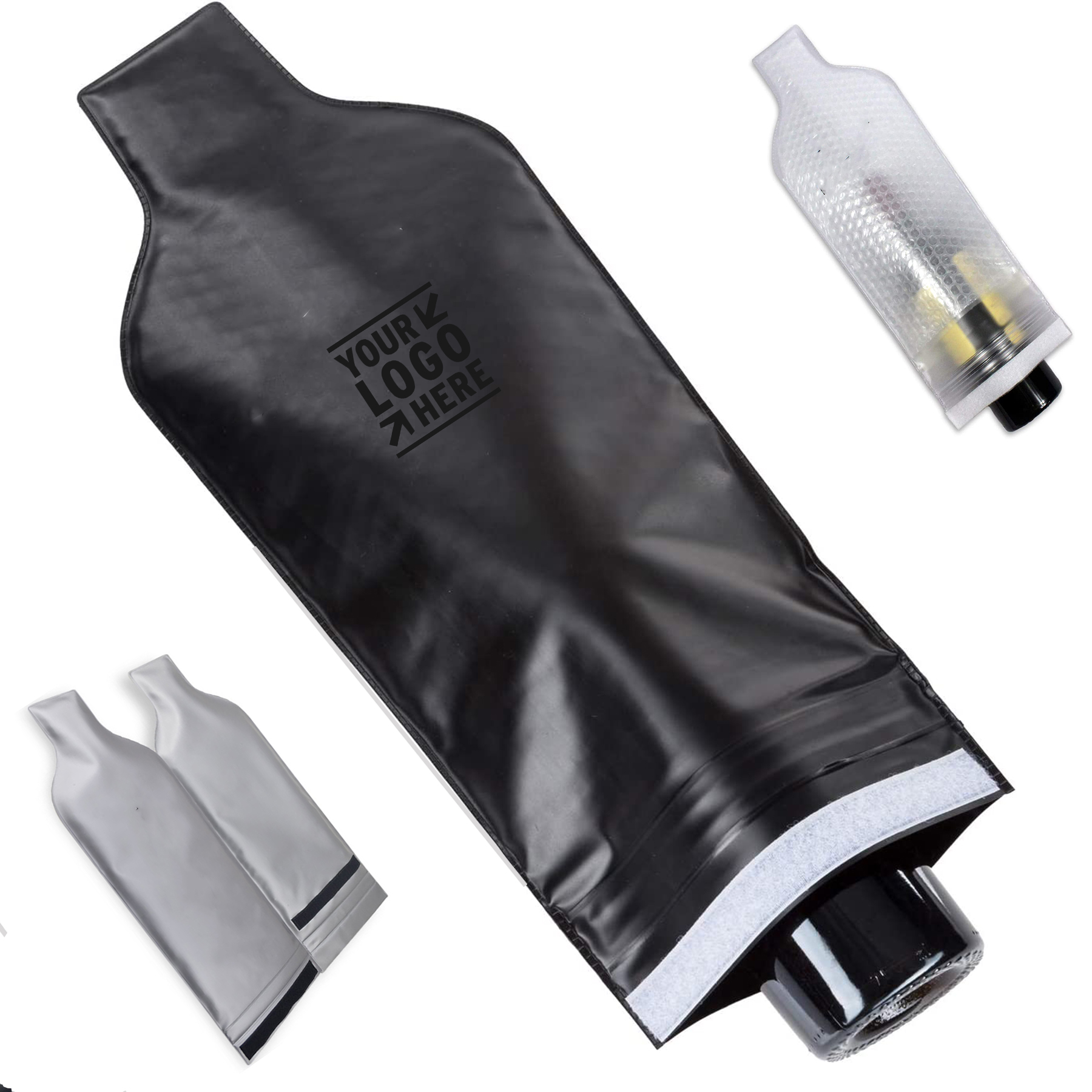 18.75 x 7.25 inches Reusable Wine Bottle Protector for Travel 2