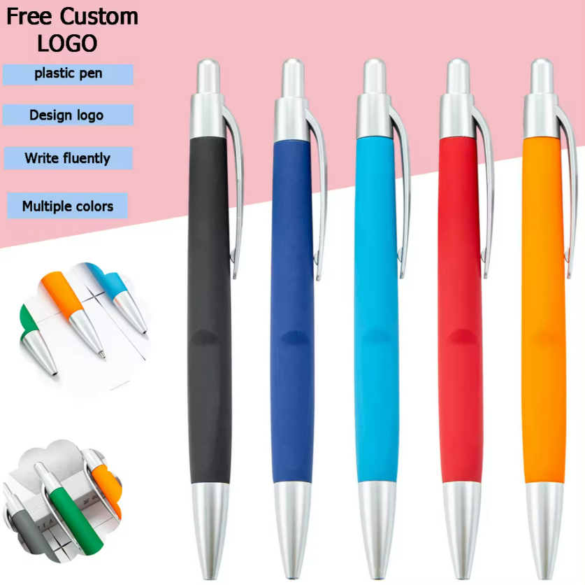 Plastic Metal Ballpoint Pen 3