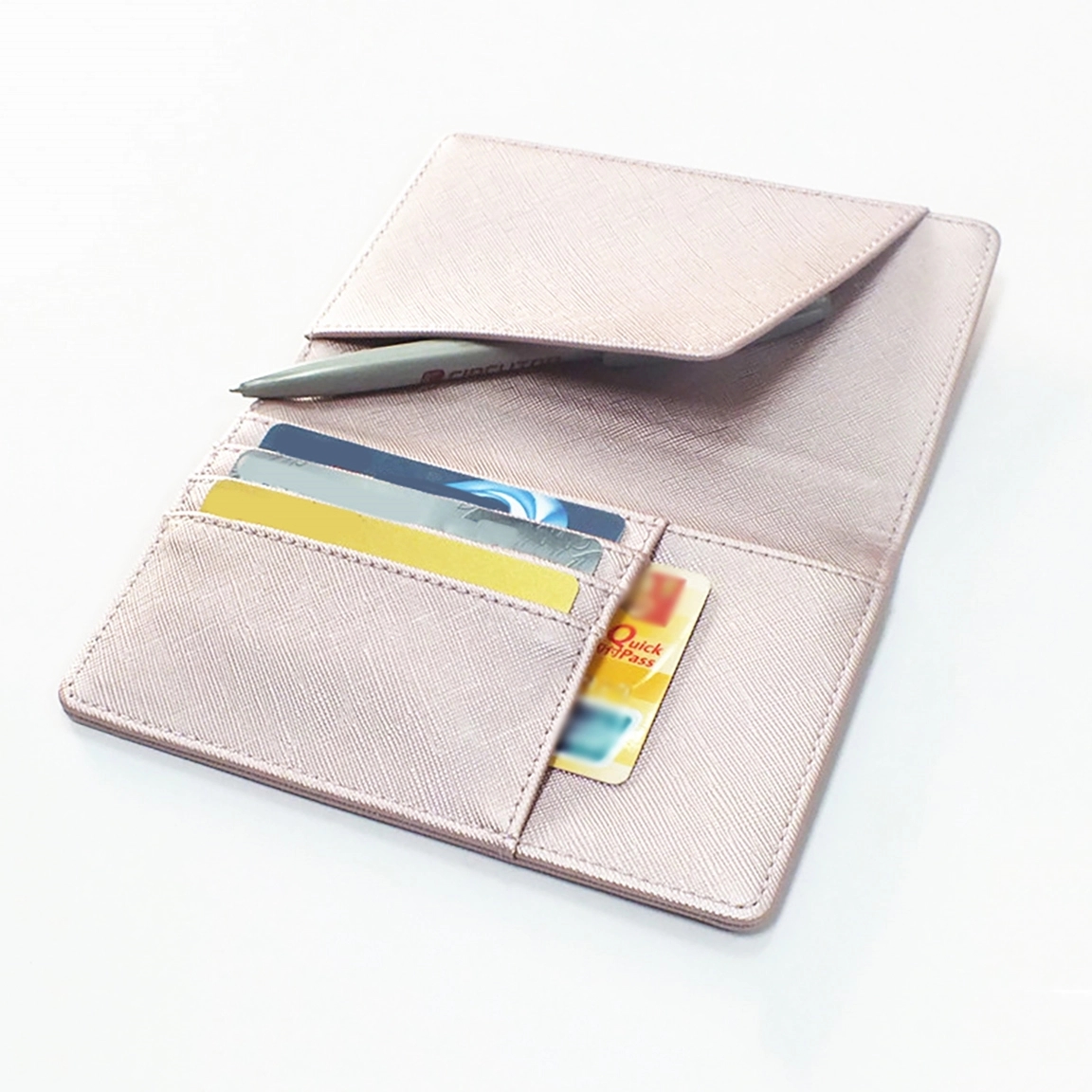 PU Leather Passport Holder Cover Protector 4