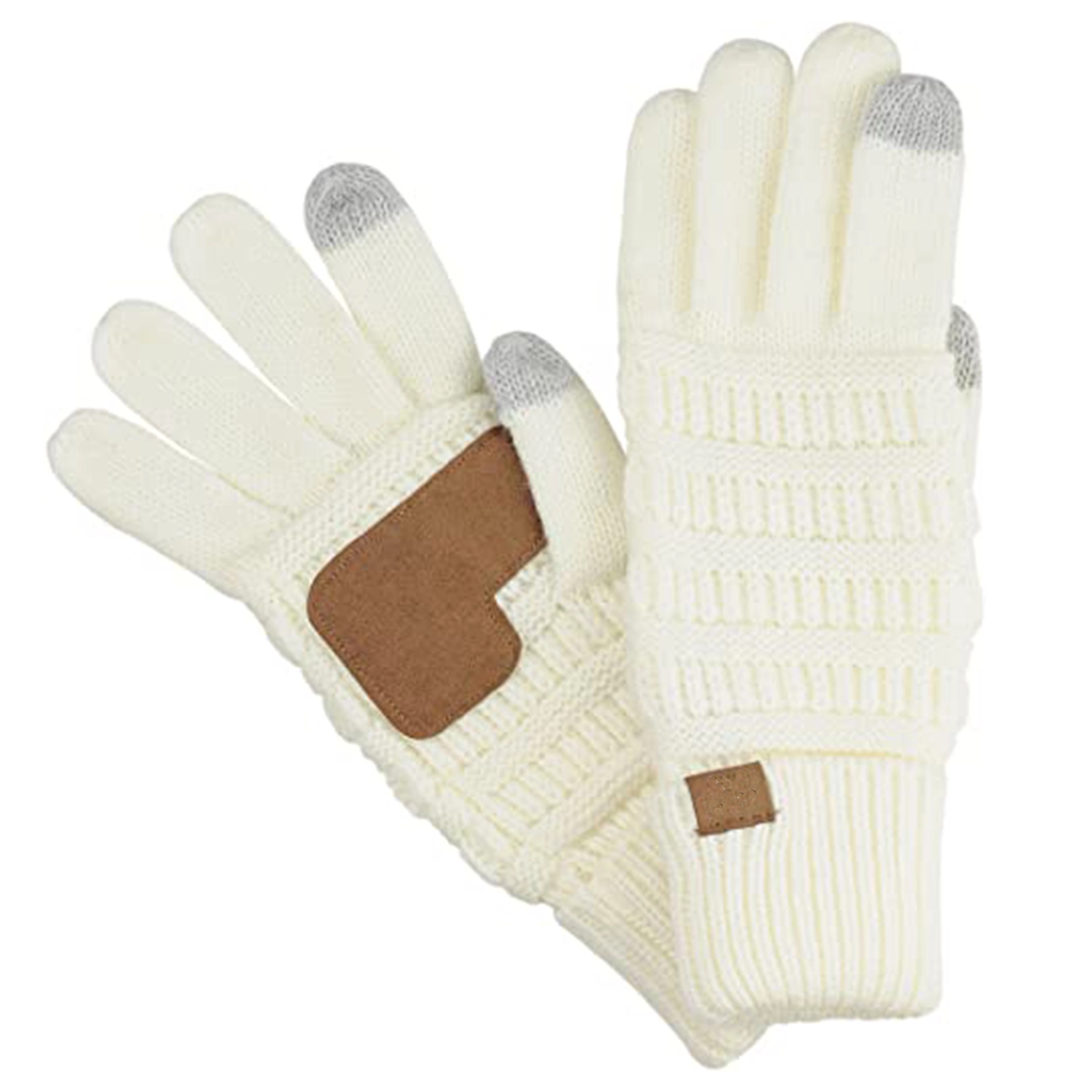 Unisex Knit Anti-Slip Touchscreen Texting Gloves 7