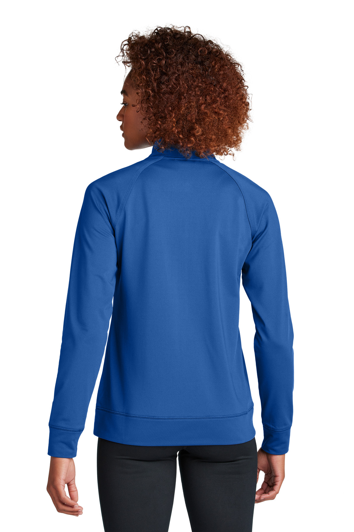 Sport-Tek® Women's Sport-Wick Stretch Full-Zip Cadet Jacket 12