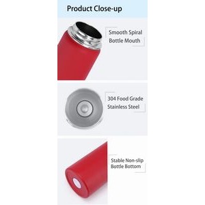 18 oz Double Wall Vacuum Insulated Sports Water Bottle 5