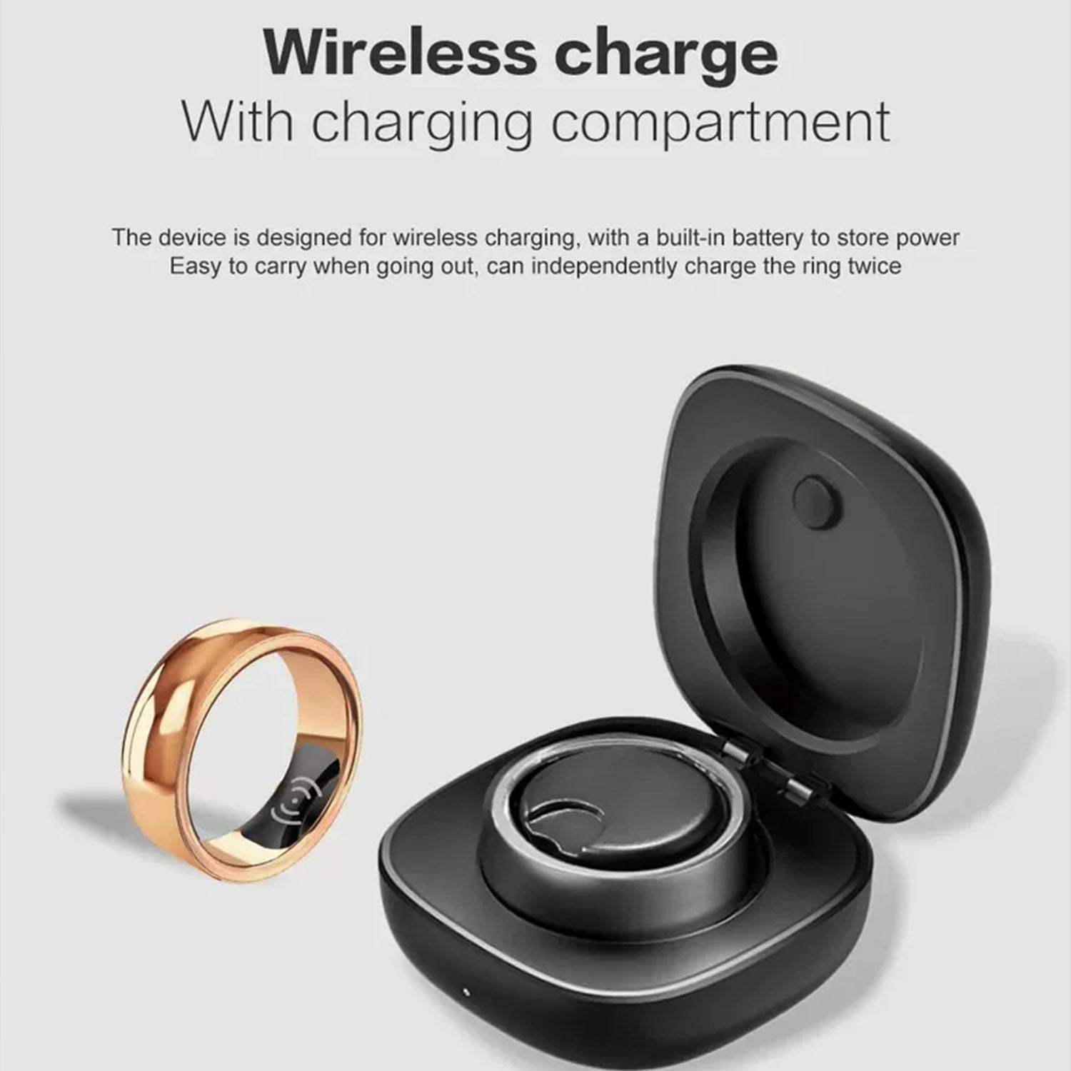 Heart Rate Blood Oxygen Tracker Smart Ring 3