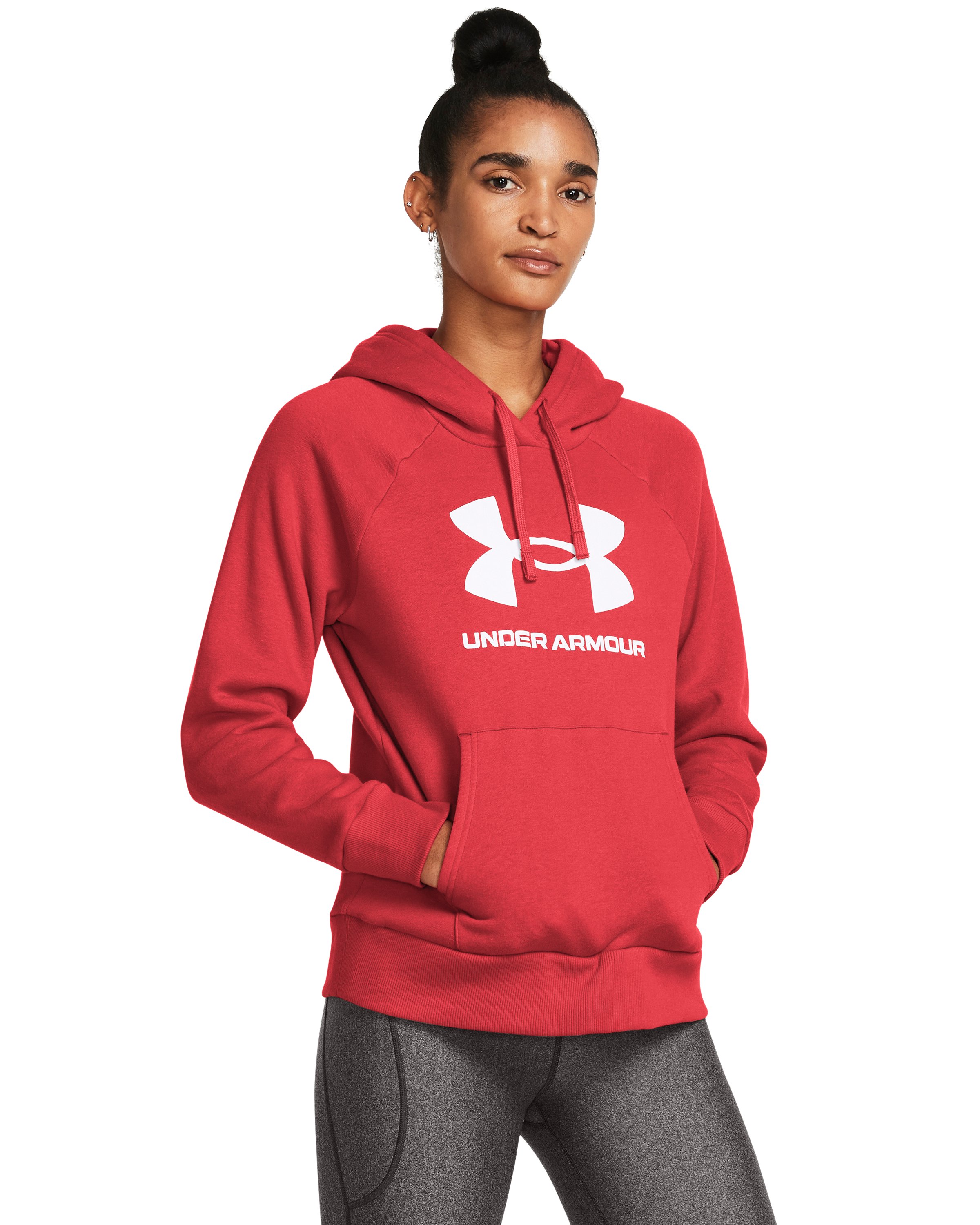 UA Rival Fleece Big Logo Women's Hoodie 18