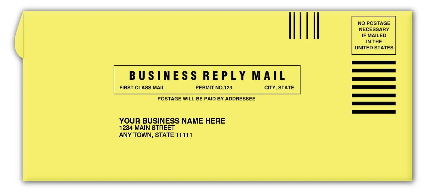Envelopes, #9 Business Reply 3