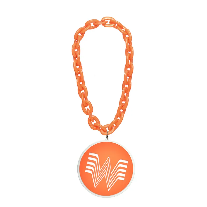 3D Foam Sports Chain Necklace 4