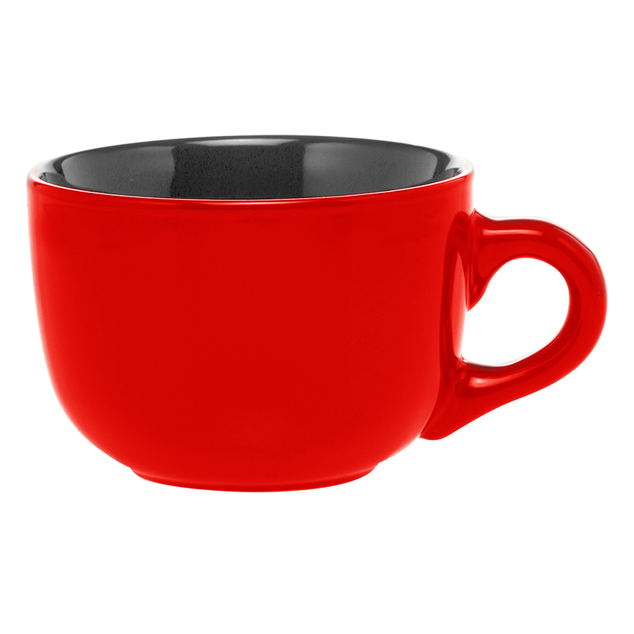 18 oz. Ceramic Cappuccino Custom Mug 17