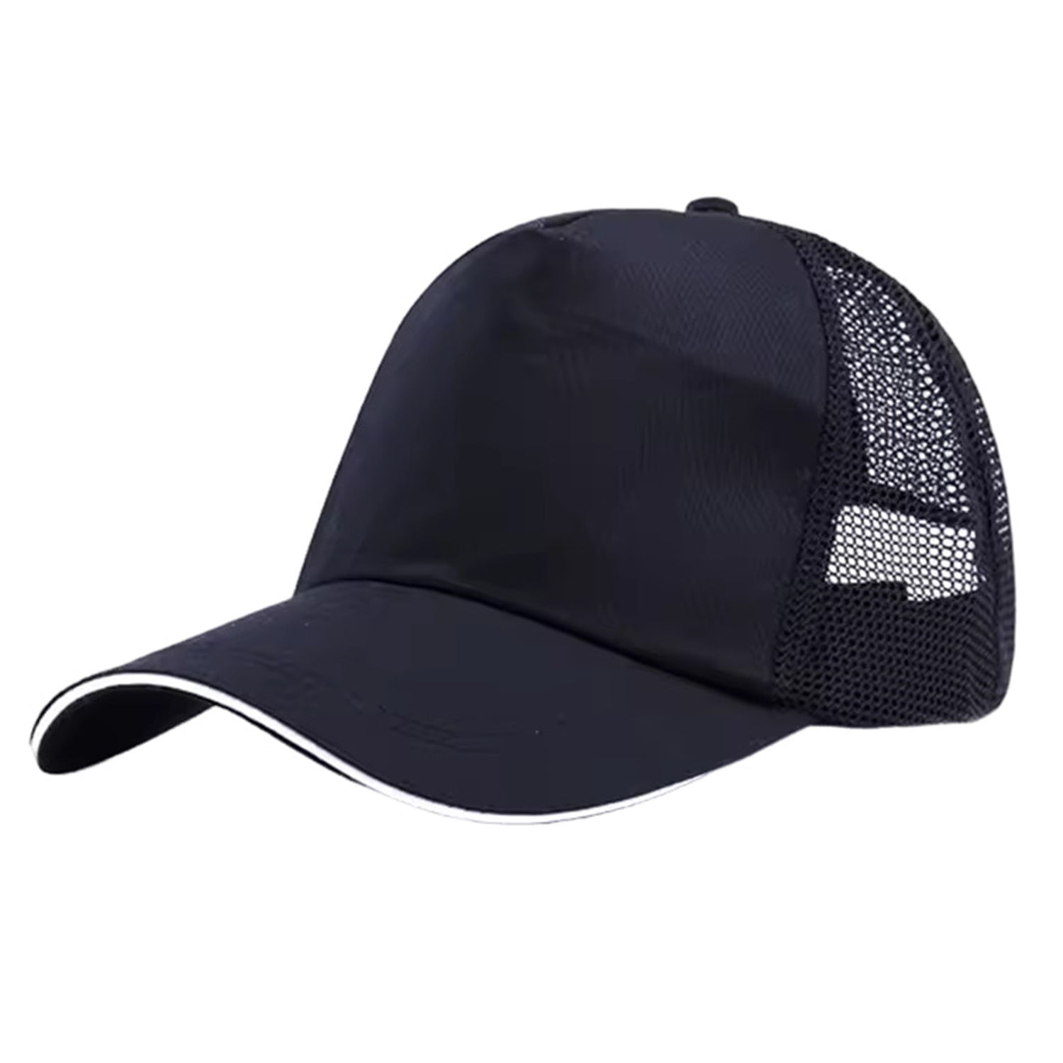 5 Panel Cotton Mesh Baseball Cap 8
