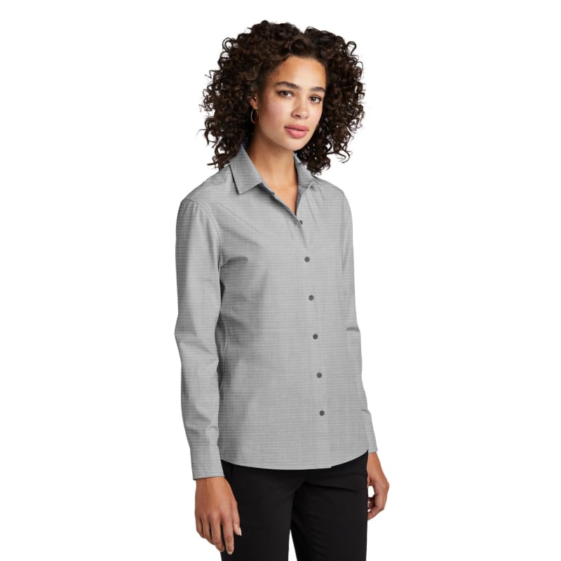 Mercer+Mettle Women's Long Sleeve Stretch Woven Shirt 14