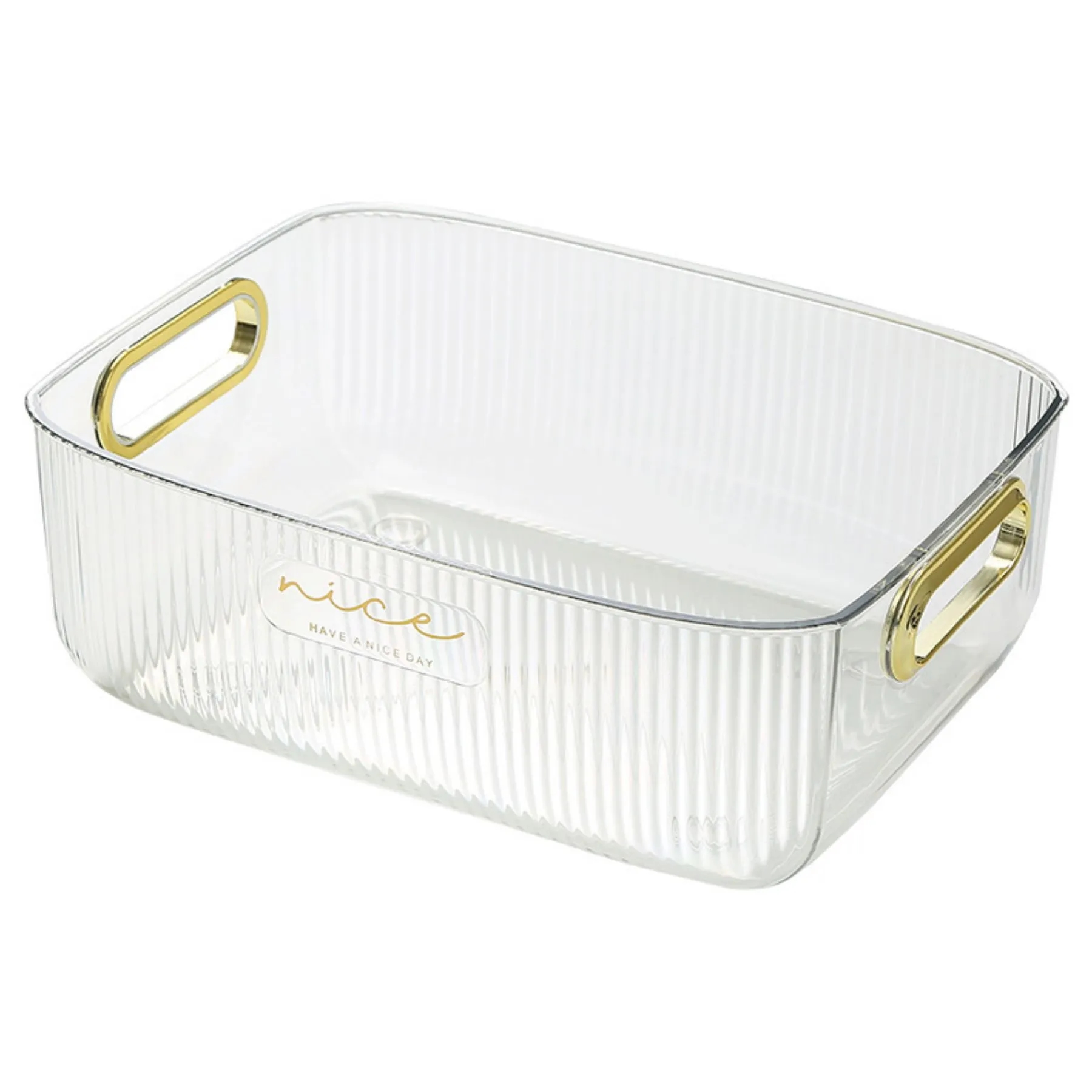 Portable Transparent Storage Bins 8