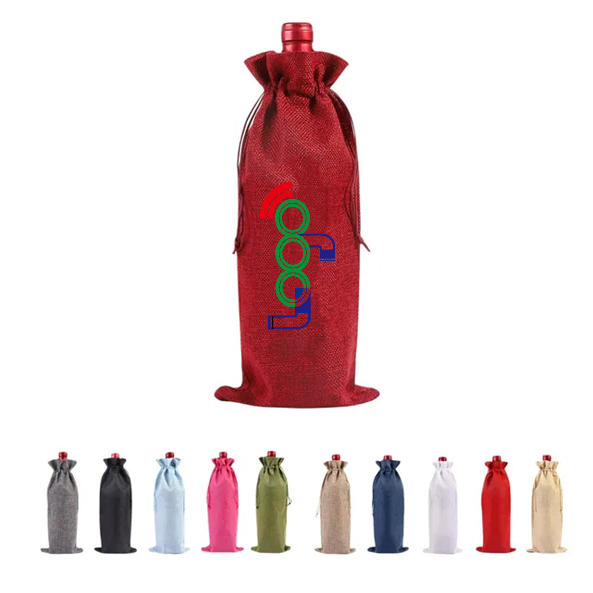 Custom Red Wine Bag 2