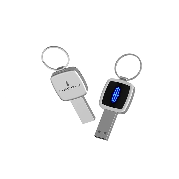 Keyring-shaped UDP USB Drive 3