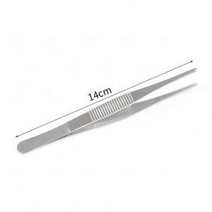 4.92 Inch Straight Tweezers 10