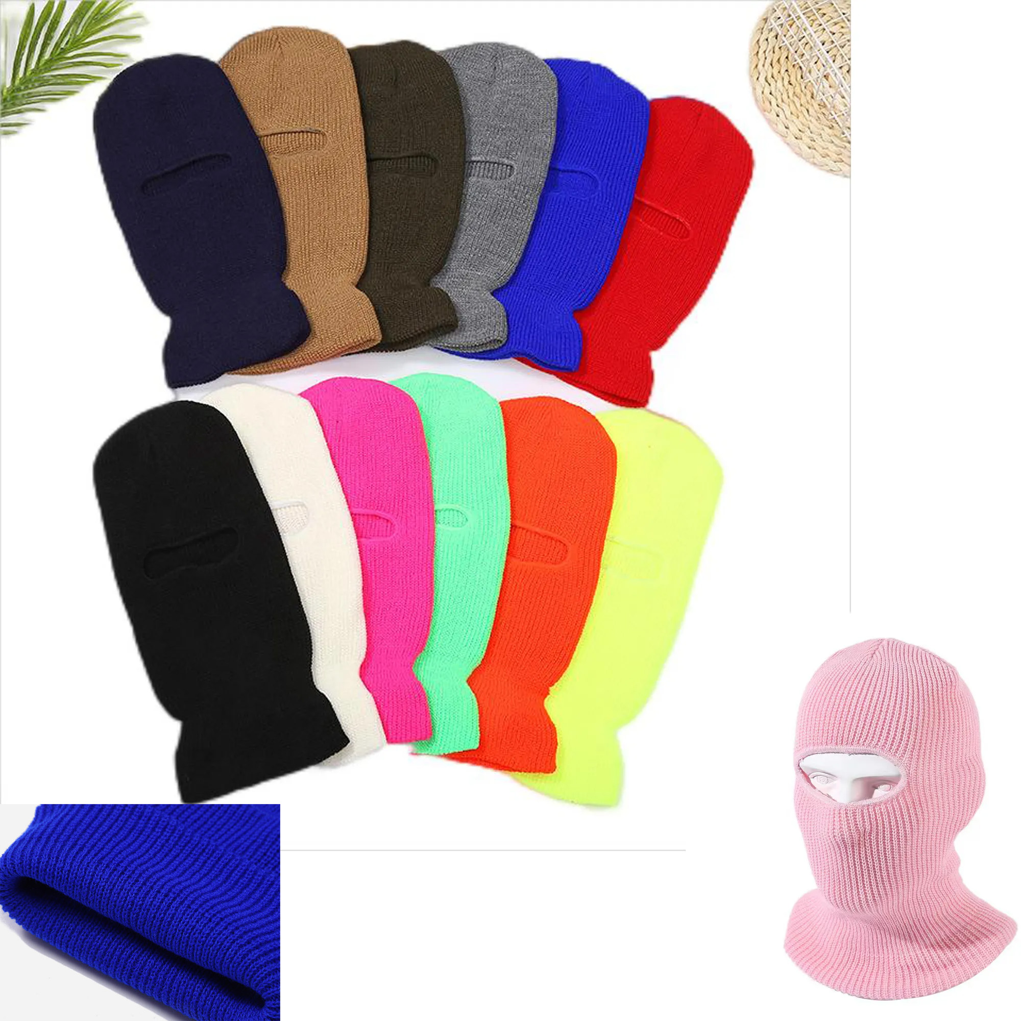 Cozy Knitted Beanie with Opening 2