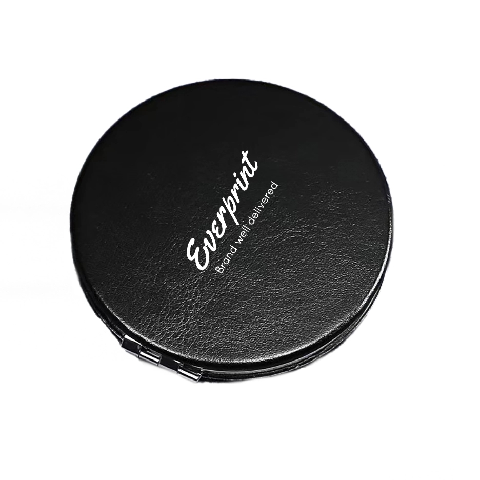 PU Leather Folding Mirror- Round 4