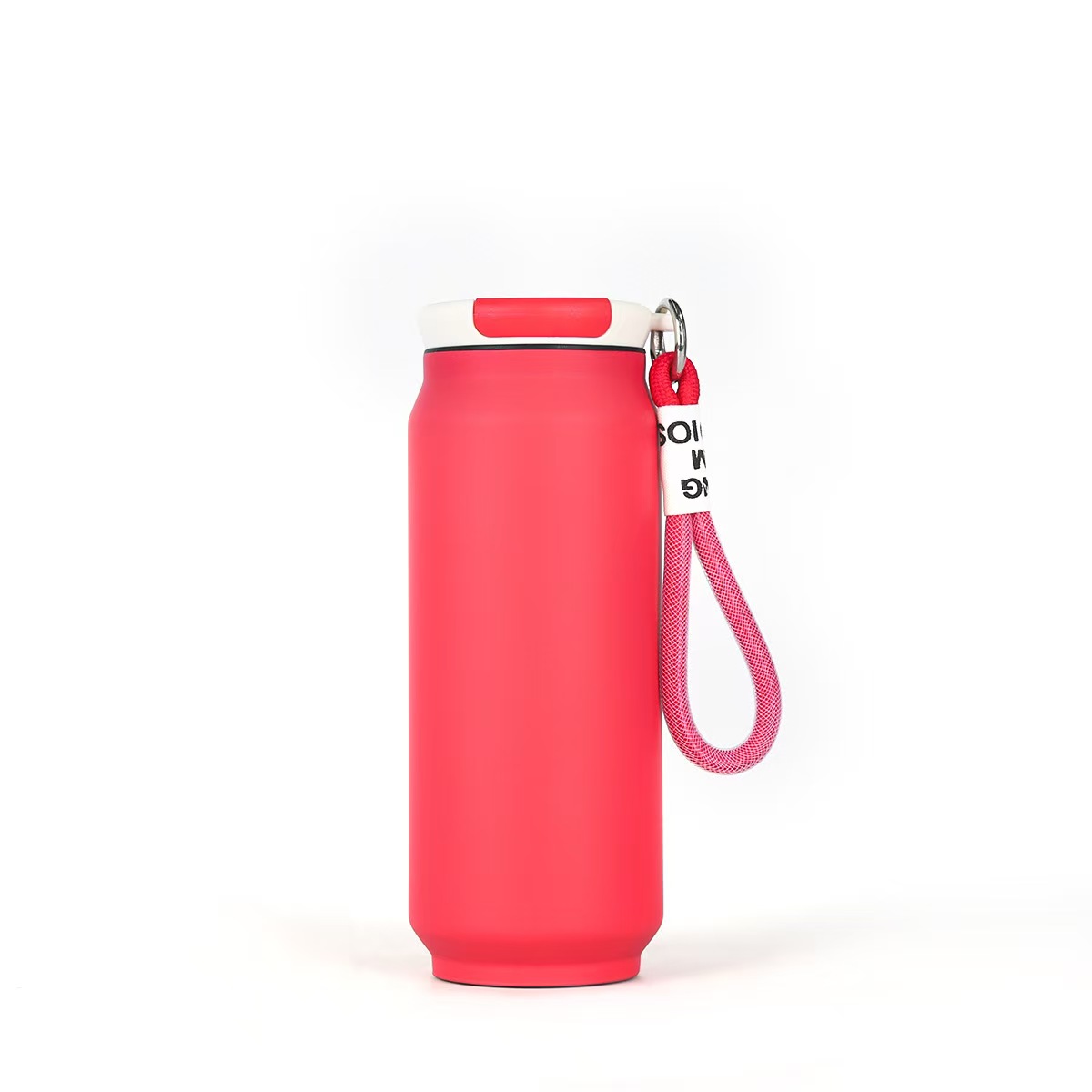2026 Drink Can Style 17oz Insulated Water Bottle For Sport & Travel & Outdoor With Handle Strap 29