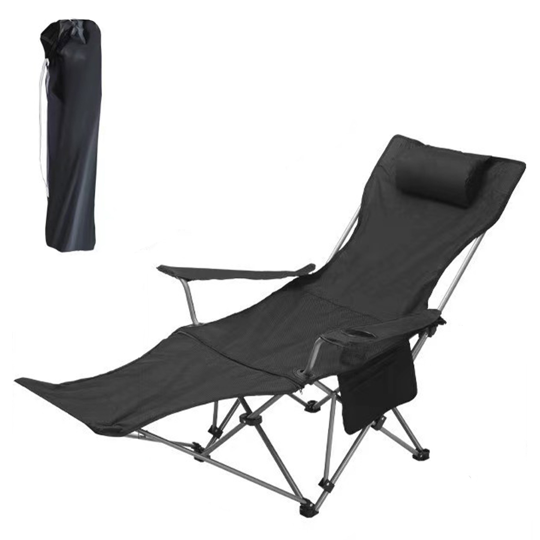 Foldable Camping Chair with Footrest 6
