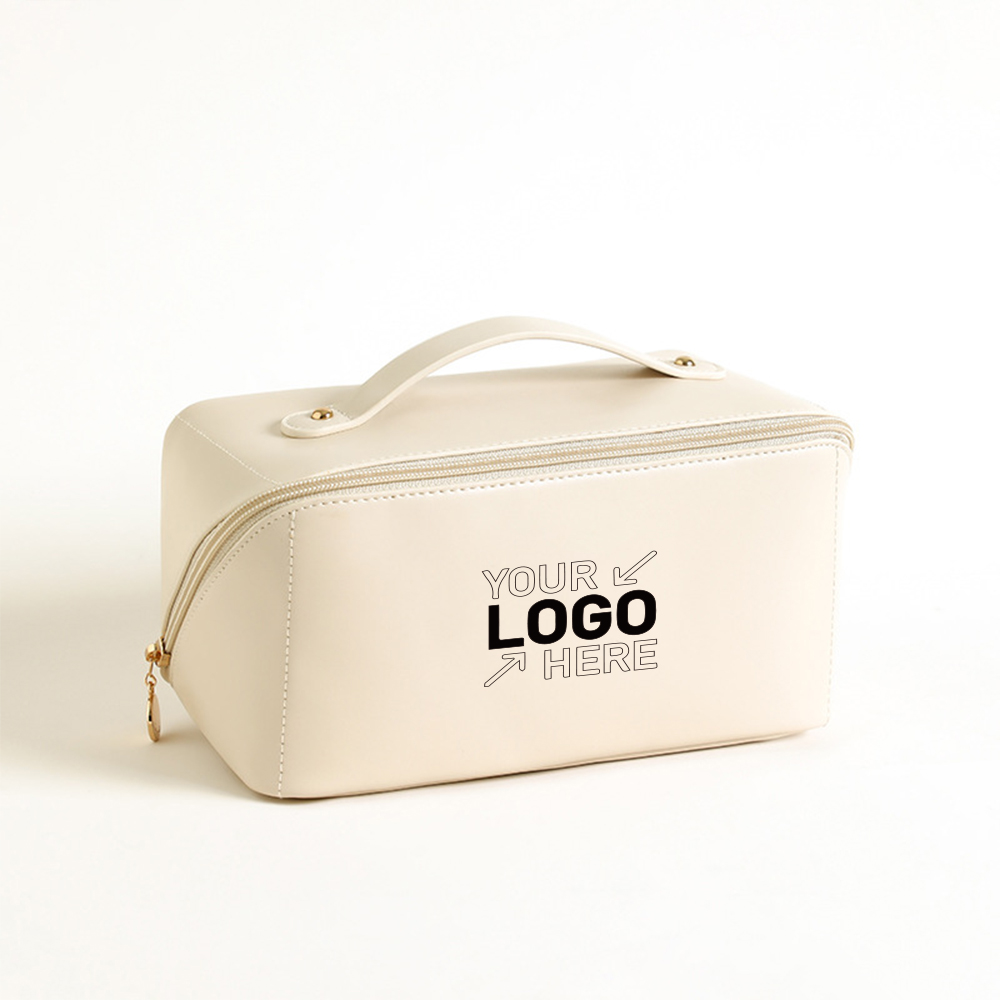 Pu Cosmetic Bag With Handle 5
