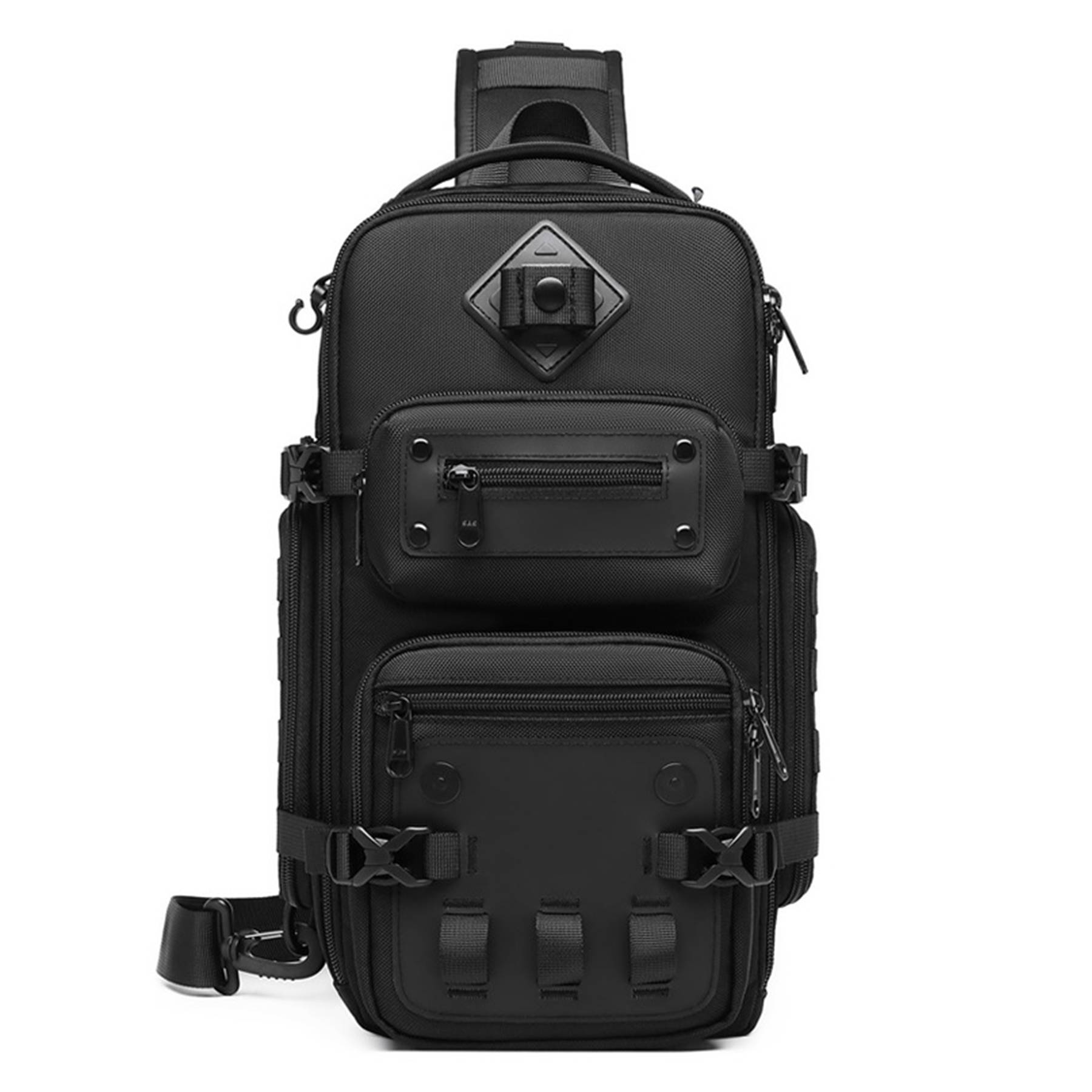 Oxford Sling Backpack Large Capacity Shoulder Crossbody Bags 1